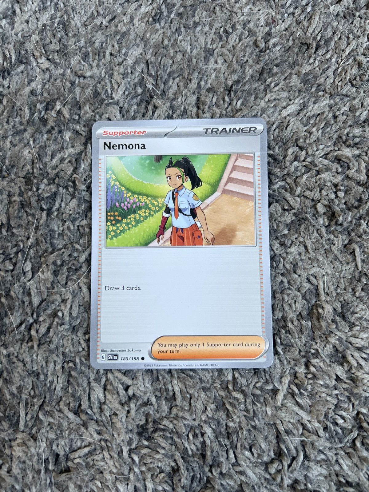 Hypebeast × Nintendo × Pokemon 2023 Pokémon Nemona Card Size ONE SIZE - 1 Thumbnail