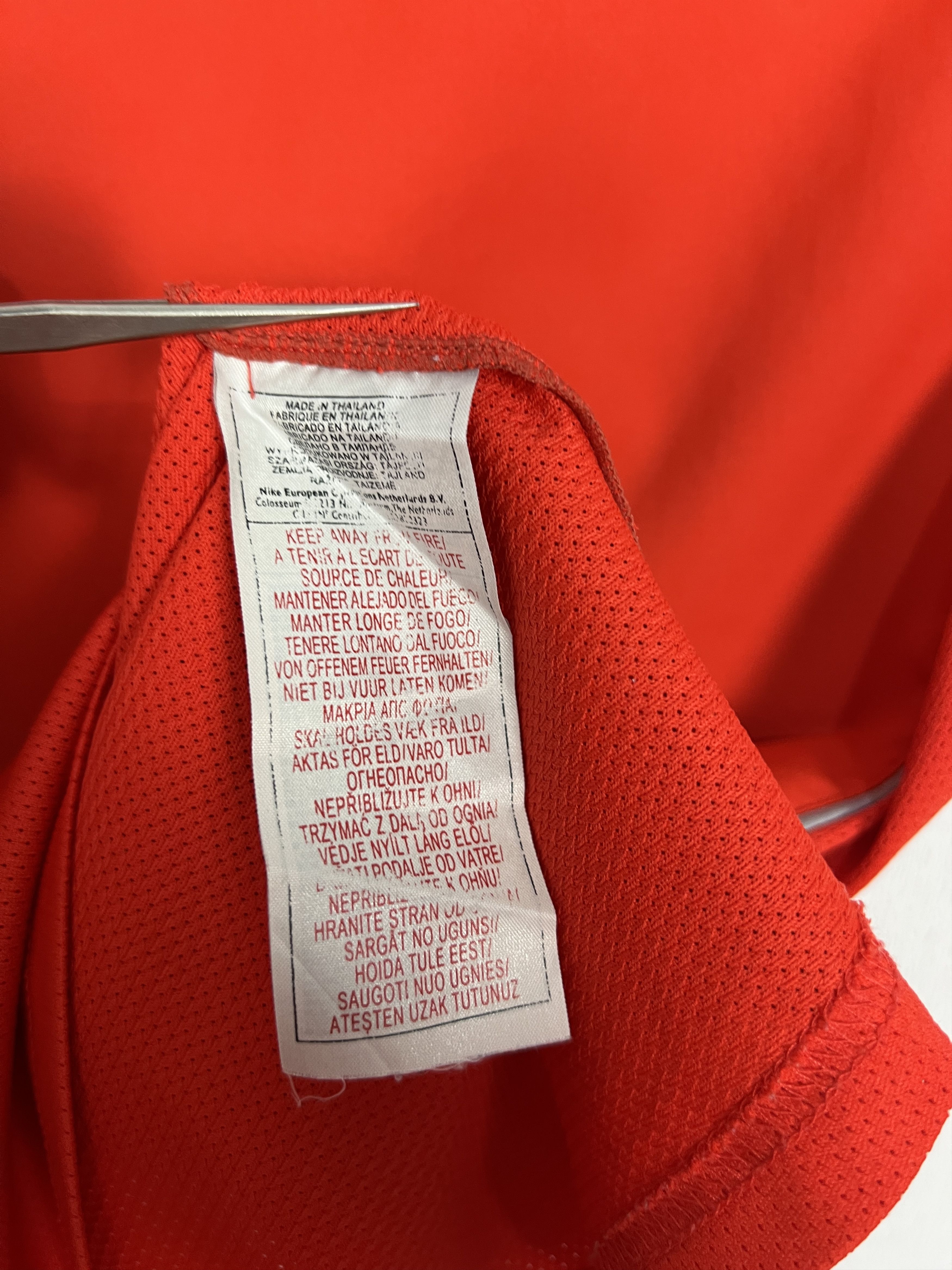 Nike Netherlands Football Orange Vest Soccer Holland Shirt Train Size US M / EU 48-50 / 2 - 7 Thumbnail