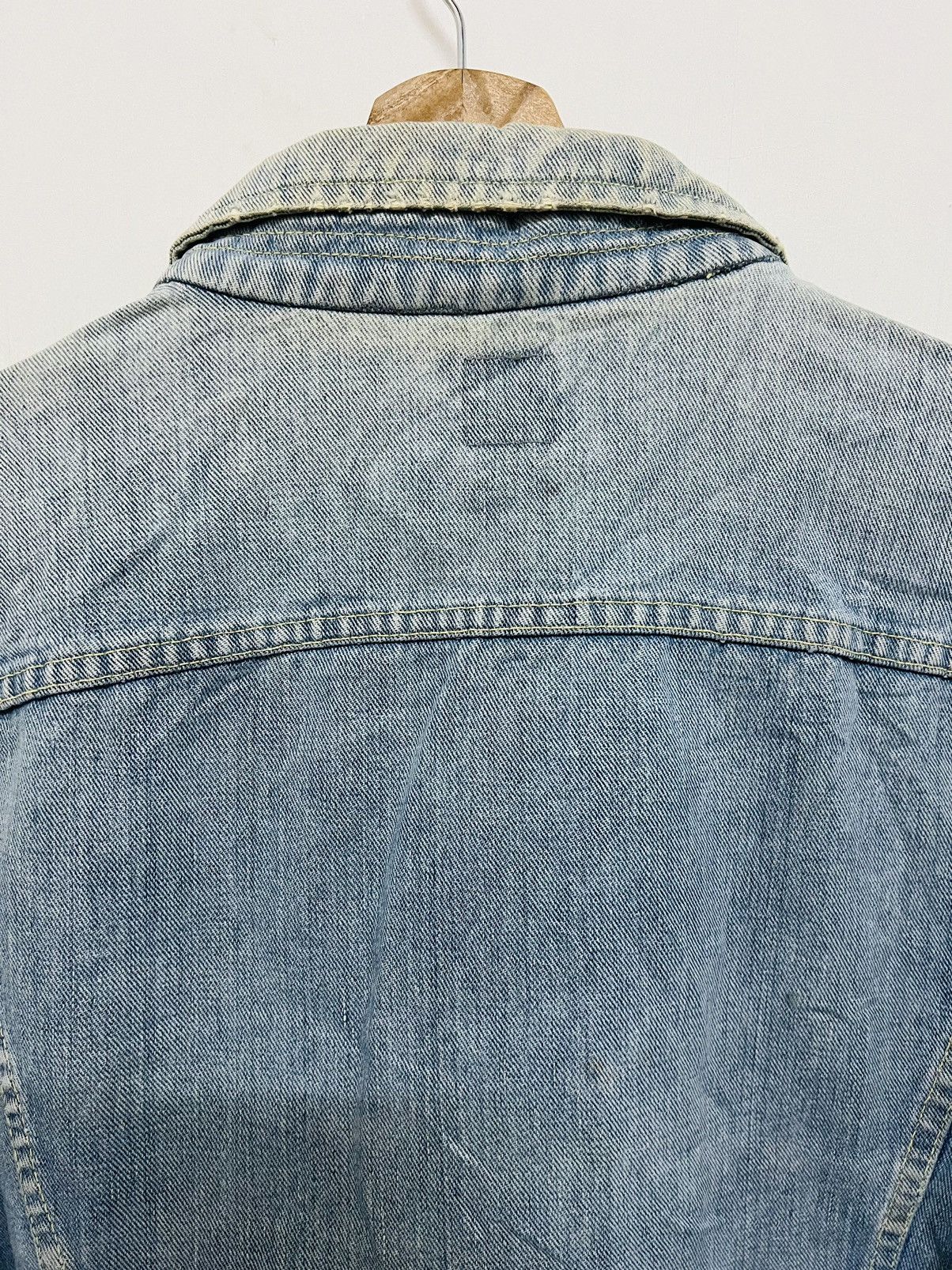 Lee × Vintage VINTAGE THRASHED LEE RIDER SANFORIZED UNION MADE JACKET Size US L / EU 52-54 / 3 - 13 Thumbnail