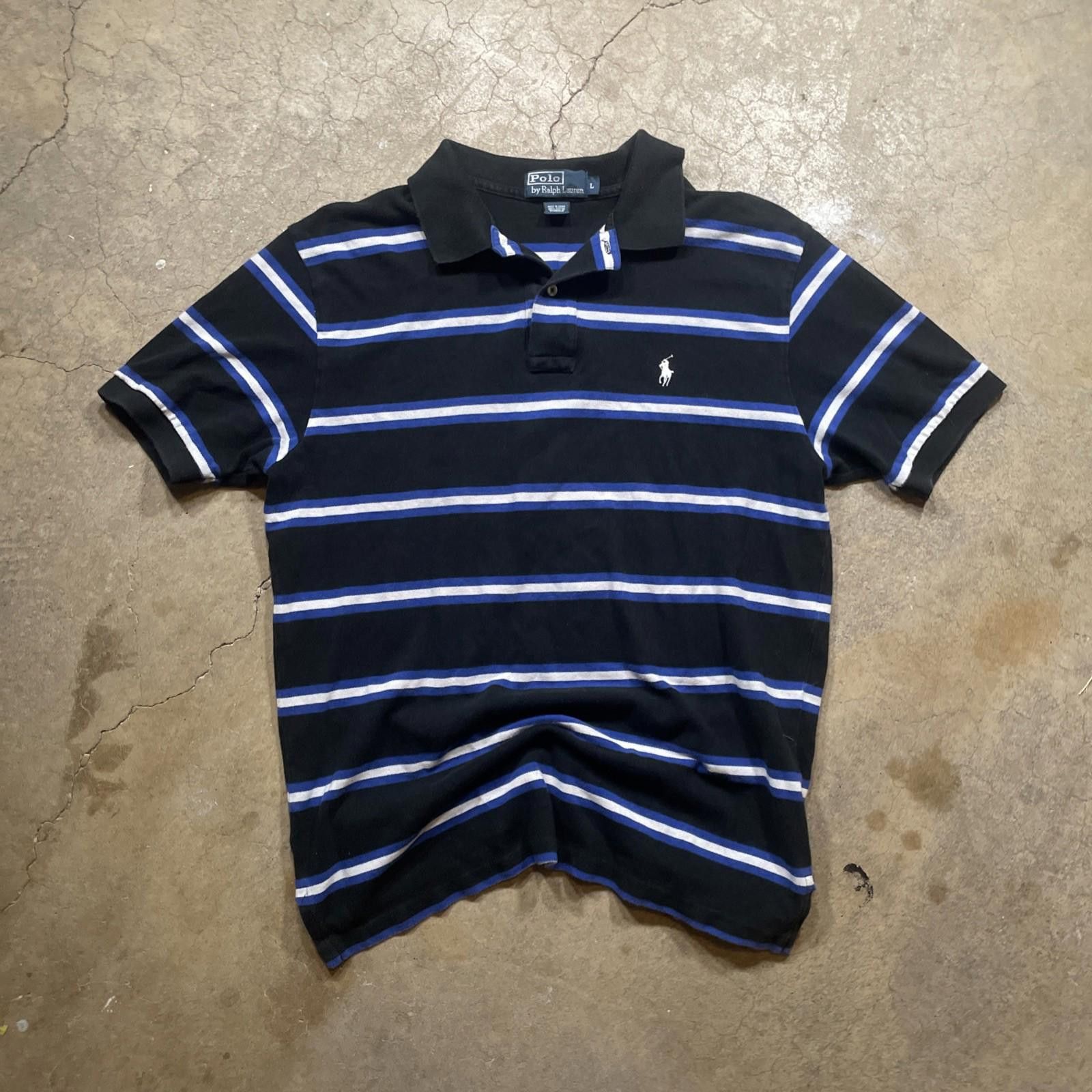 Polo Ralph Lauren Polo Ralph Lauren Blue Short Sleeve Polo Shirt Men's Large Size US L / EU 52-54 / 3 - 1 Thumbnail