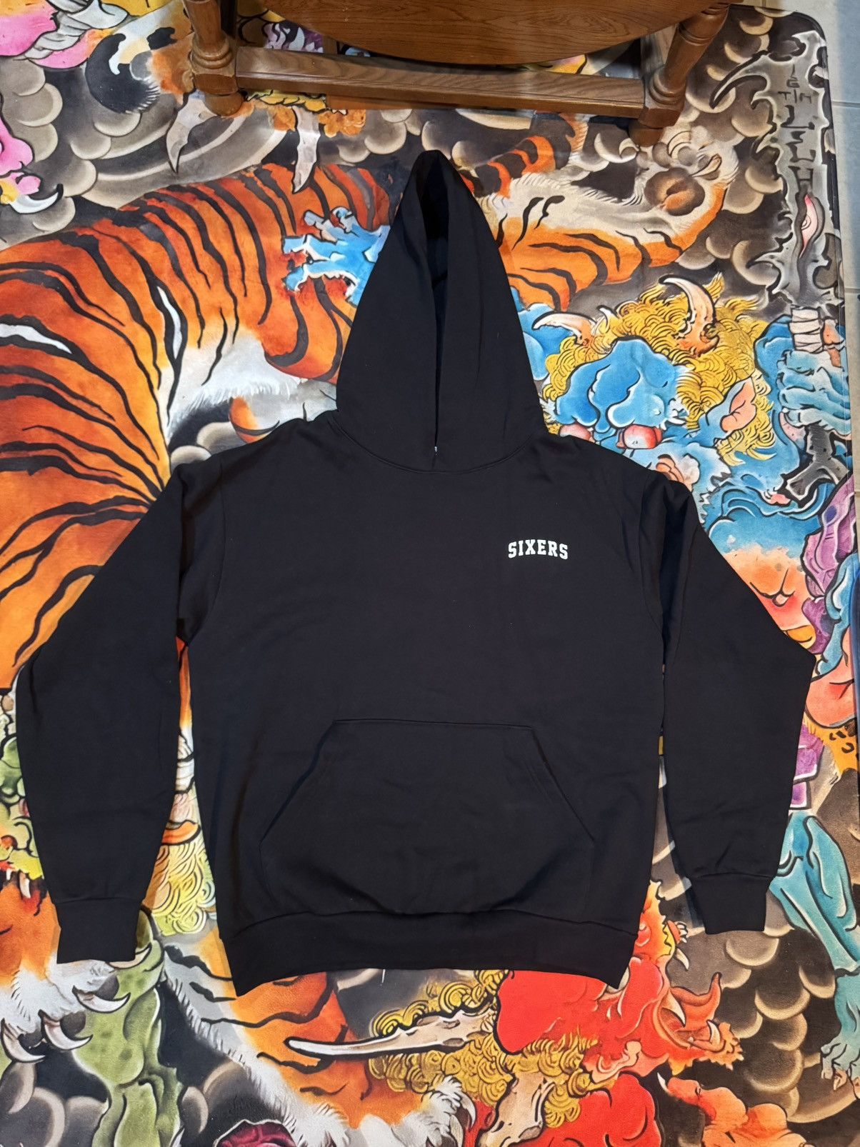 Warren Lotas Warren Lotas Iverson Sixers Hoodie Size US L / EU 52-54 / 3 - 2 Thumbnail