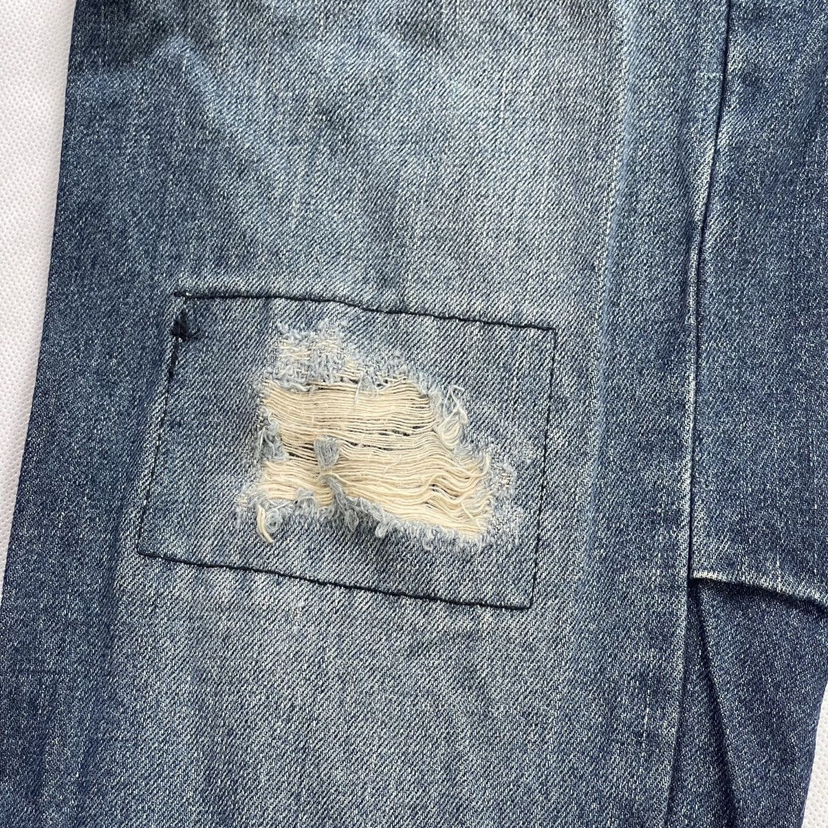 Ksubi Rare! Y2K Ksubi Distressed Van Wrinkle Design Jeans Size US 32 / EU 48 - 5 Thumbnail