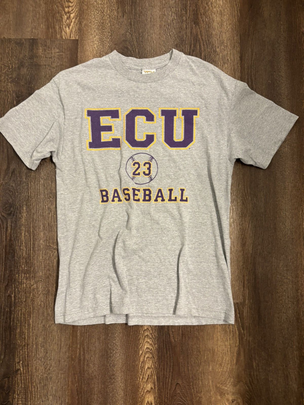 Vintage ECU baseball tee Size US L / EU 52-54 / 3 - 1 Thumbnail