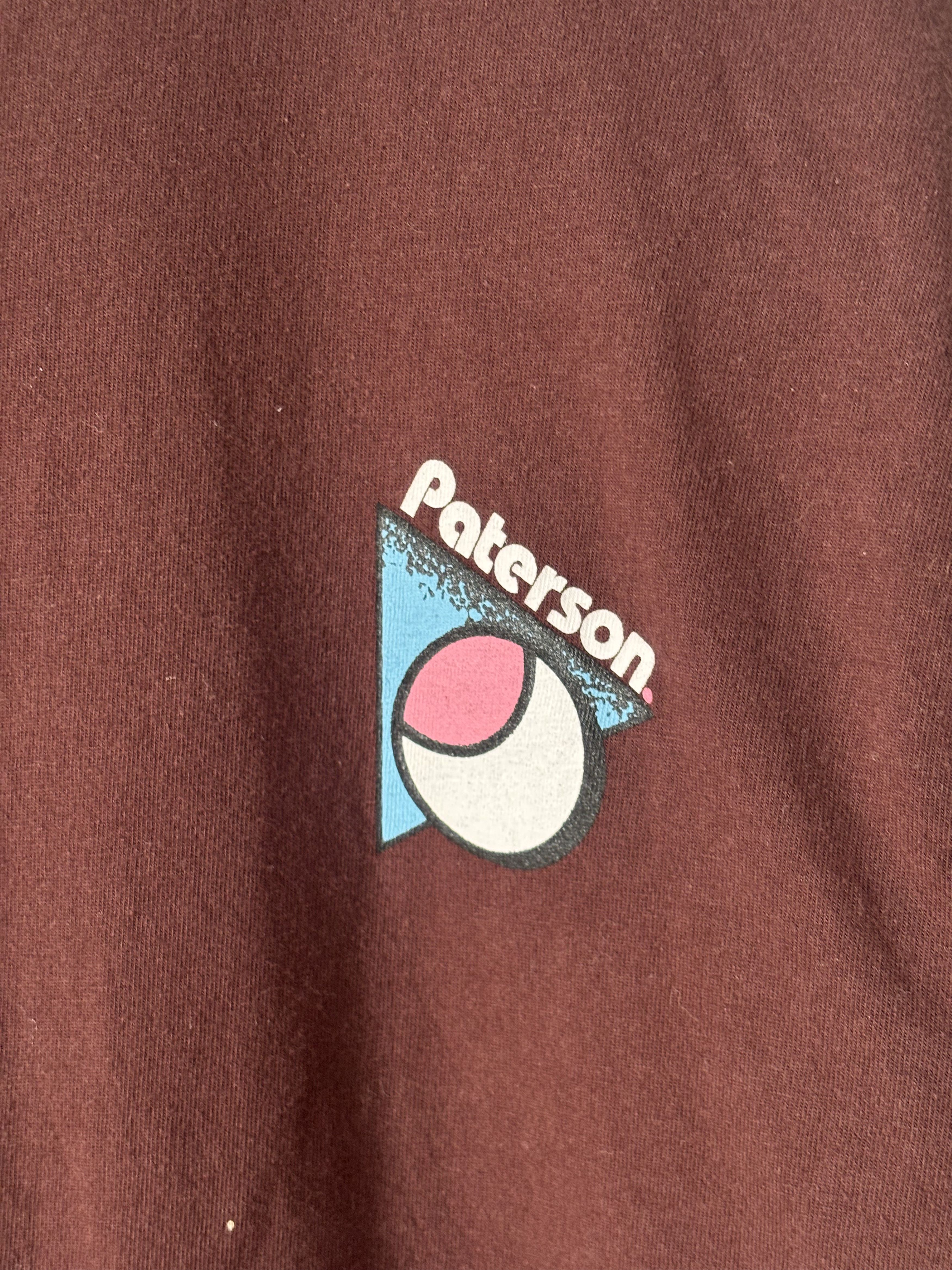 Paterson League Paterson Tennis Screenprint Tee Brown XL Size US XL / EU 56 / 4 - 3 Thumbnail