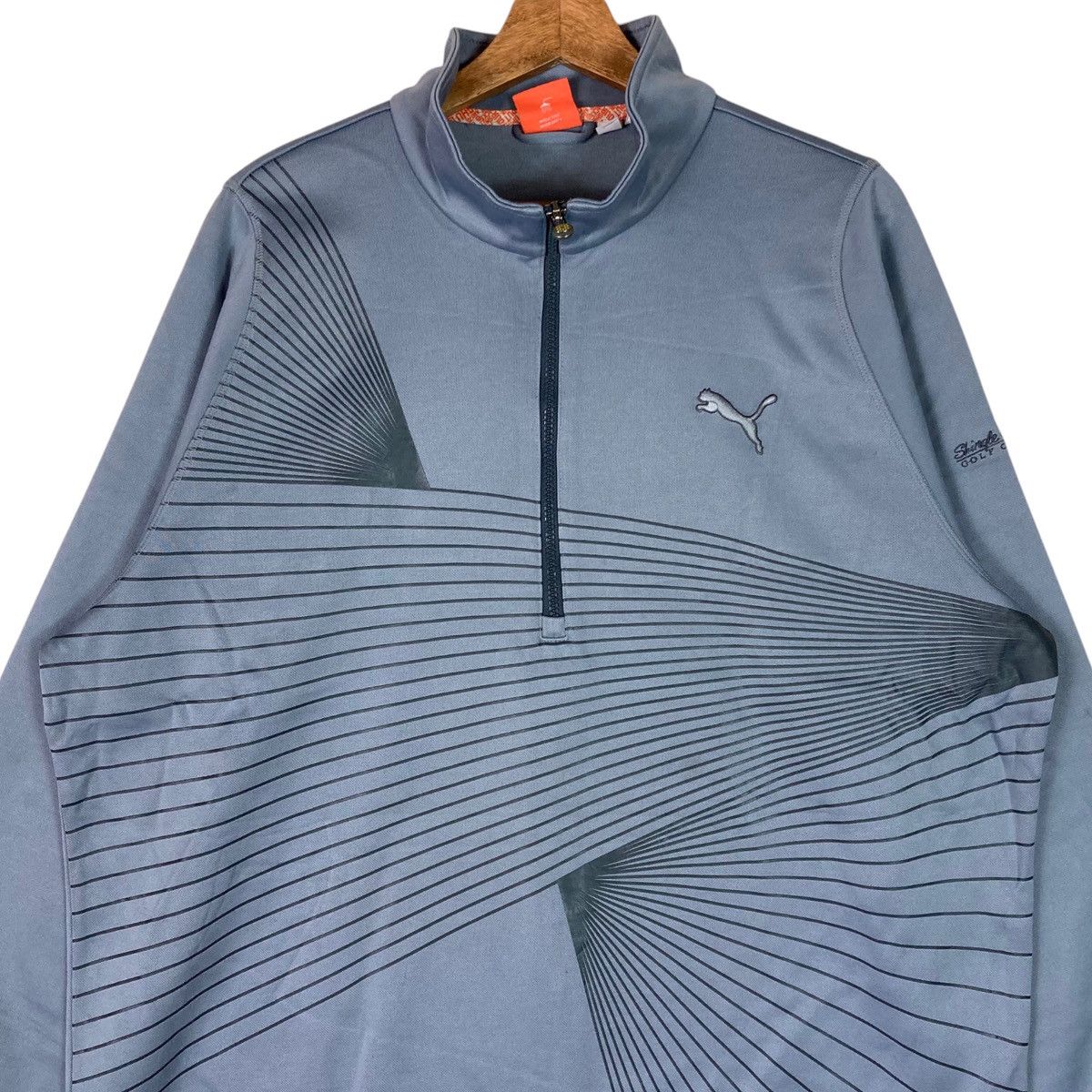 Puma Vintage Puma Quarter Zip Pullover Jumper Sweatshirt Size US XL / EU 56 / 4 - 2 Thumbnail