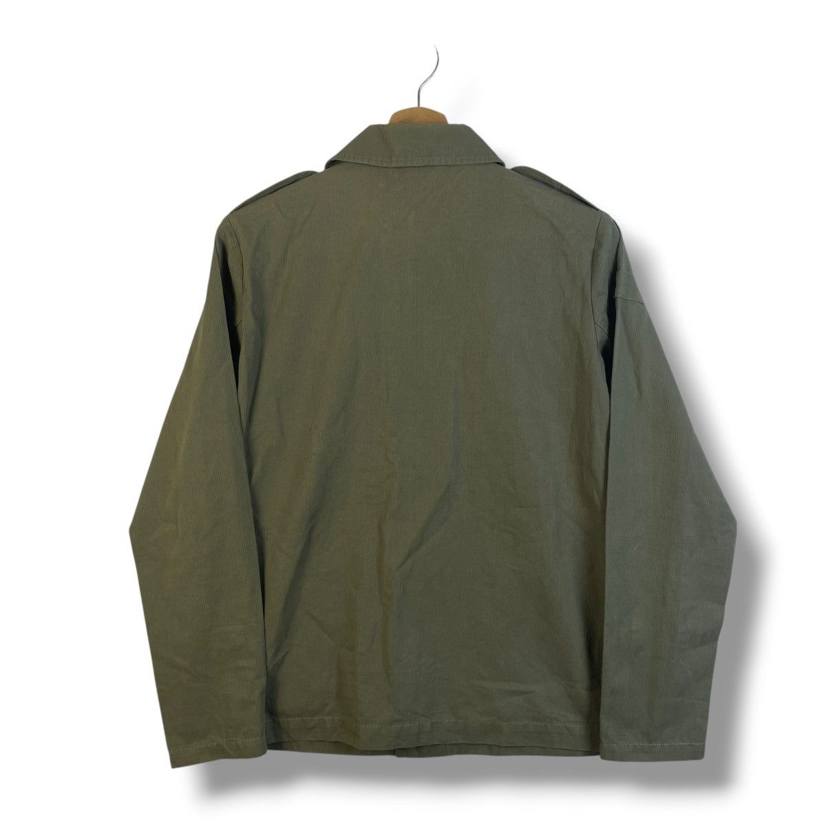A.P.C. APC RUE MADAME PARIS HIDDEN BUTTON MILITARY JACKET Size US S / EU 44-46 / 1 - 7 Thumbnail