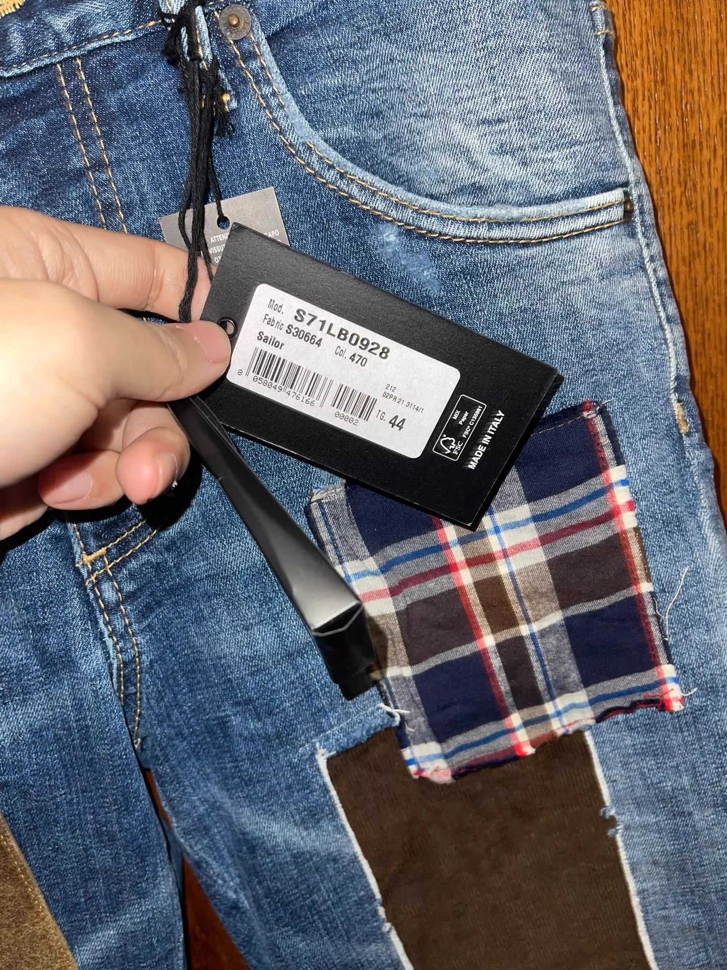 Dsquared2 Dsquared2 Sailor Jean 44 (New with Tags) Size US 28 / EU 44 - 8 Thumbnail
