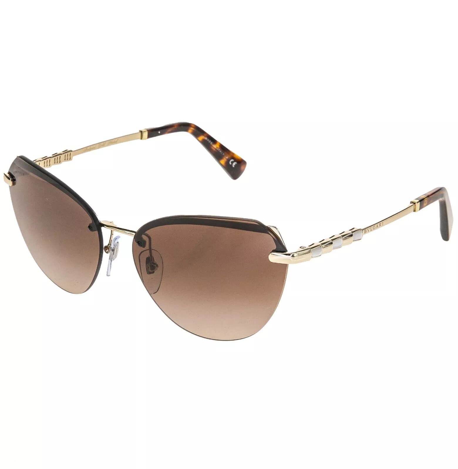 Bvlgari BVLGARI Le Gemme SERPENTI Viper 6129 18K Sunglasses BV6129KB Size ONE SIZE - 8 Thumbnail