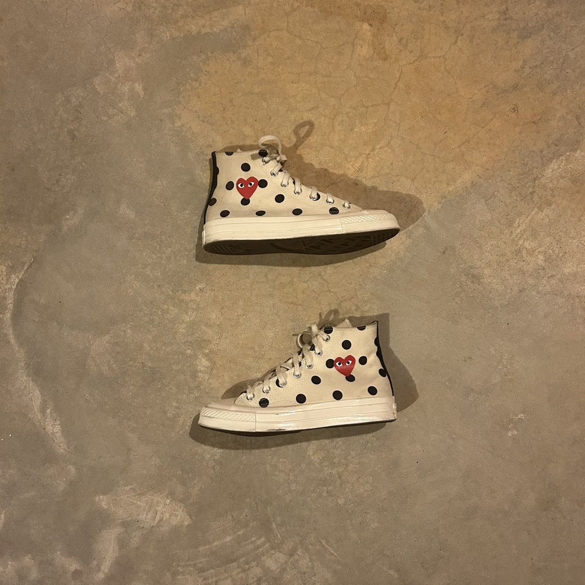 Converse Converse All Star 70 Hi CDG Play Polka Dot US 6 Grailed