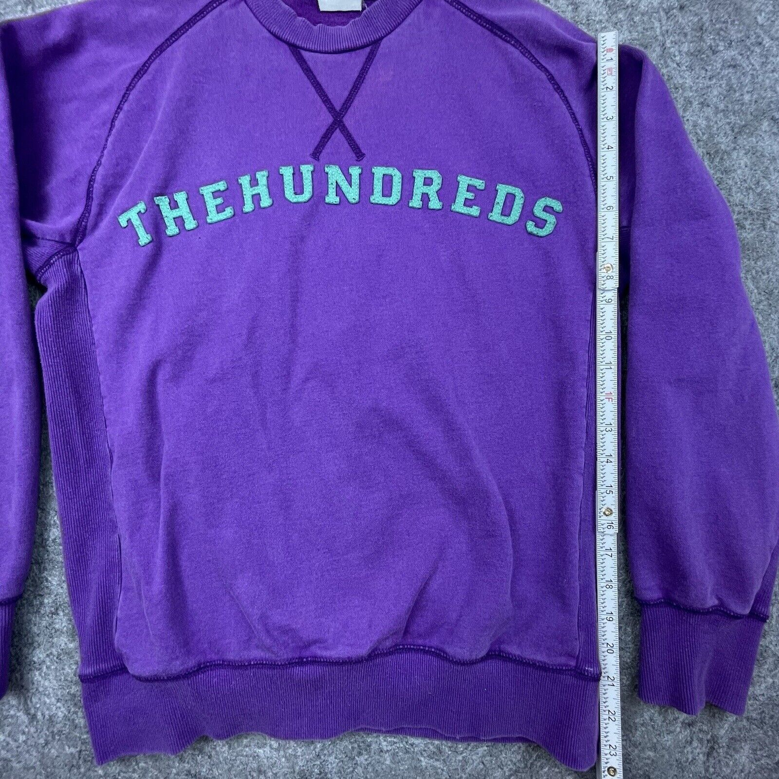 The Hundreds The Hundreds Sweatshirt Mens Small Purple Logo Streetwear Size US S / EU 44-46 / 1 - 8 Thumbnail
