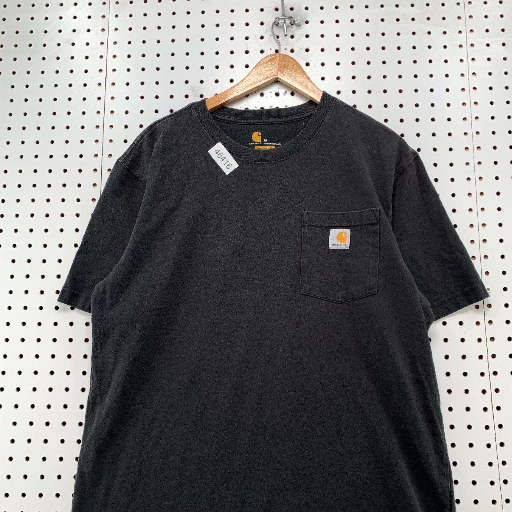 Carhartt Carhartt Pocket Shirt Mens M Black Crew Neck Short Sleeve T-Shirt Pockets Workwear 2020s Mens Size US M / EU 48-50 / 2 - 4 Thumbnail