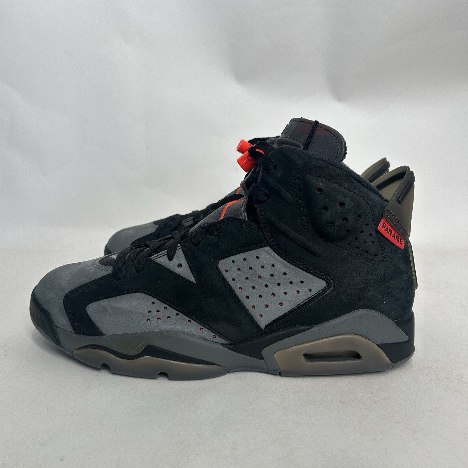 Jordan Brand Nike Air Jordan 6 Retro X Paris Saint Germain “Iron Grey” Size US 10 / EU 43 - 6 Thumbnail