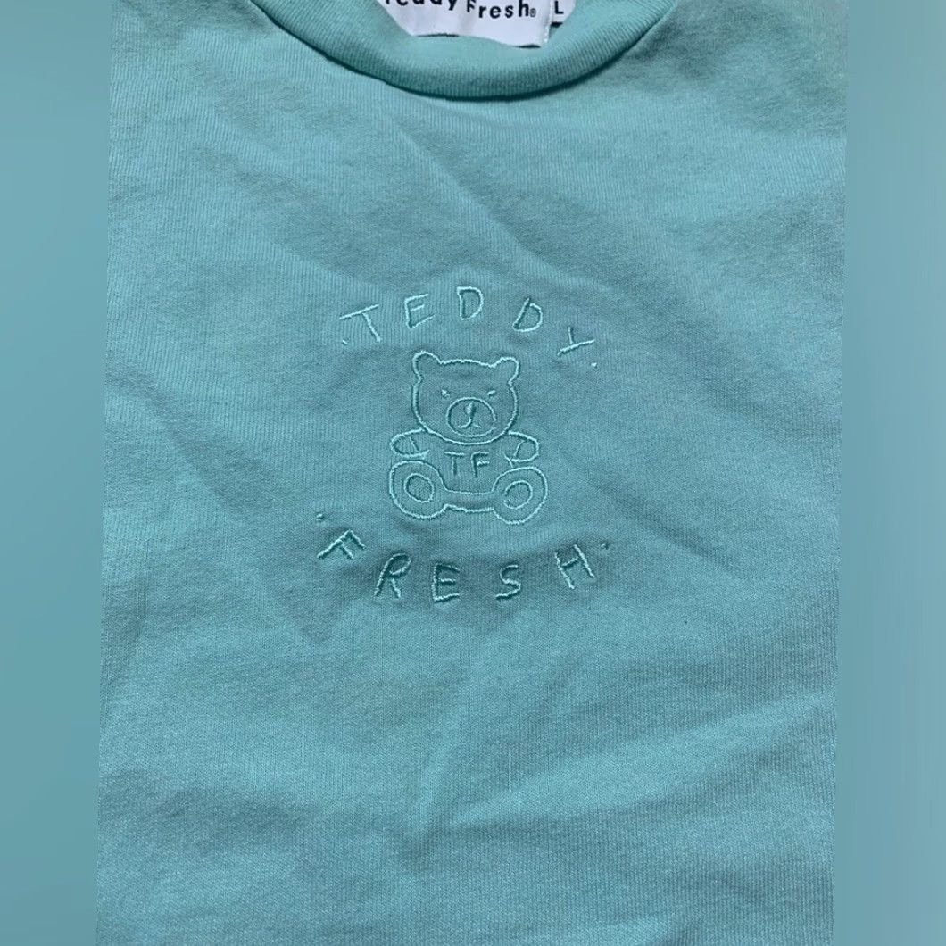 Teddy Fresh Teddy Fresh Pink Colorblock T-Shirt L Women Regular Size Large Tee Shirt Size L / US 10 / IT 46 - 2 Thumbnail