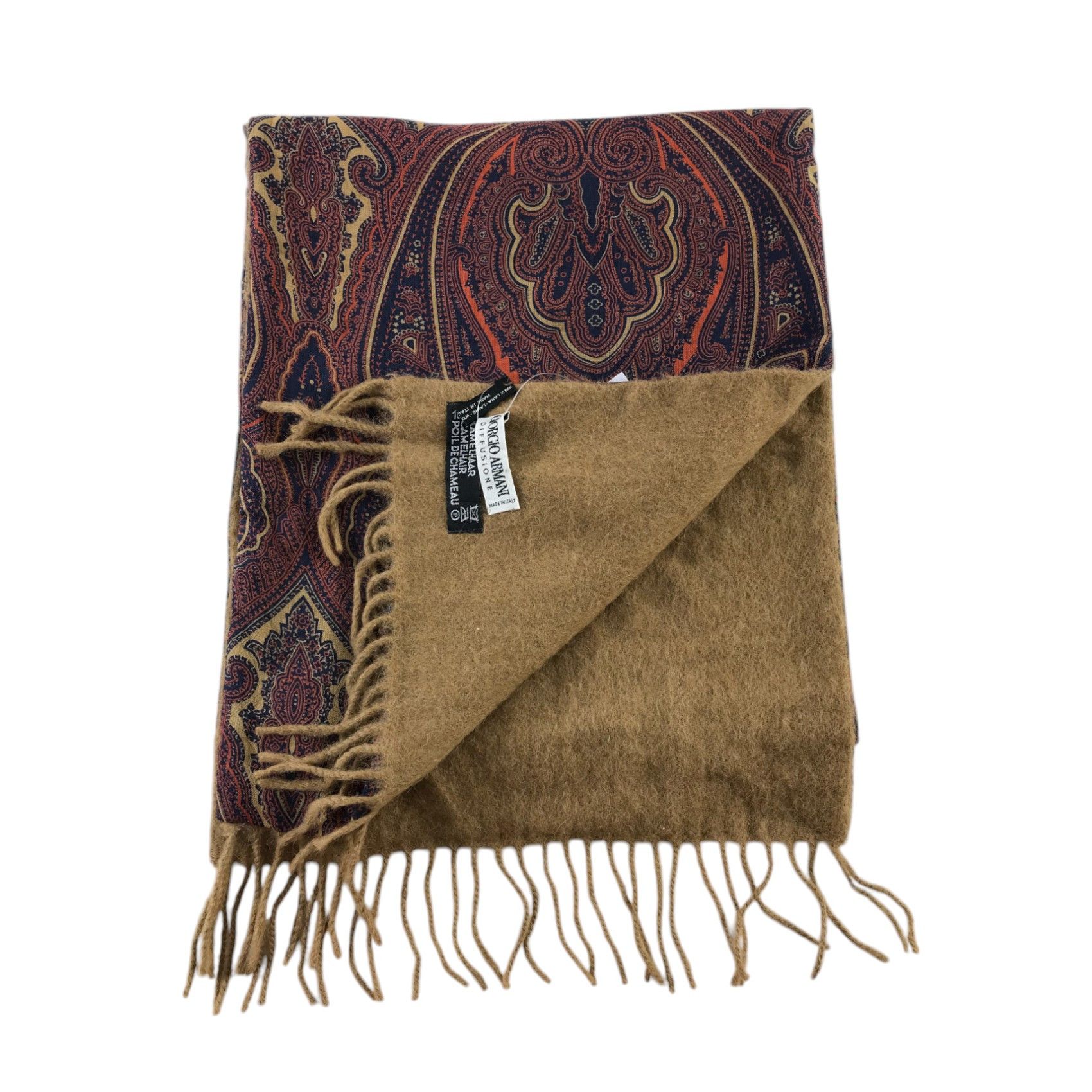Giorgio Armani × Vintage Giorgio Armani Scarf / Muffler / Neckwear - WW2038 Size ONE SIZE - 3 Thumbnail