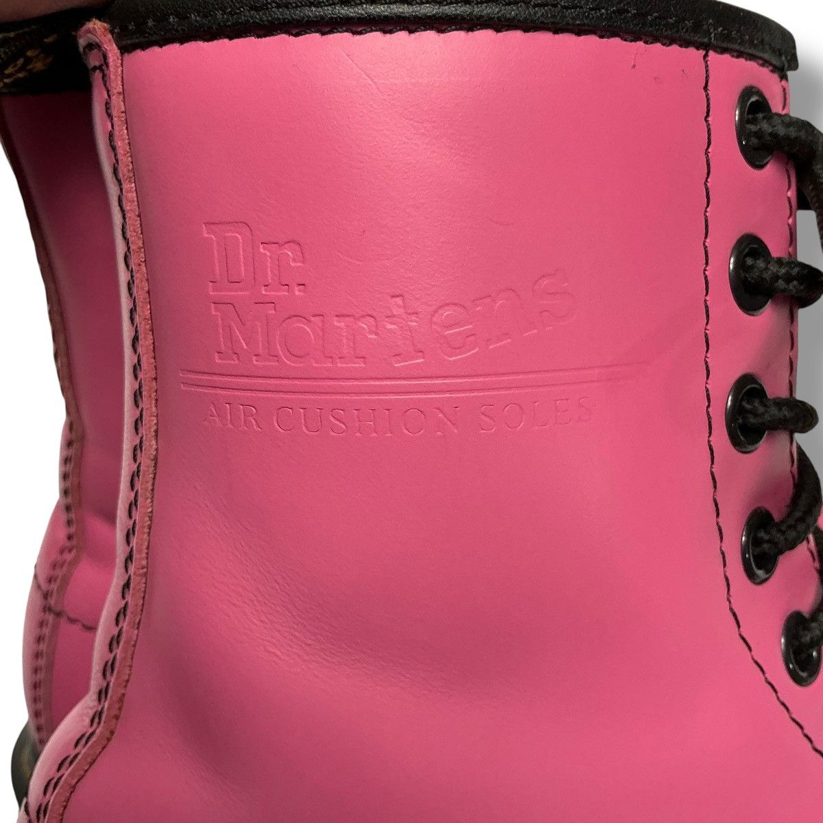 Dr. Martens Dr. Martens Air Wair Fuchsia Pink Smooth Leather Boots Size US 6 / IT 36 - 3 Thumbnail
