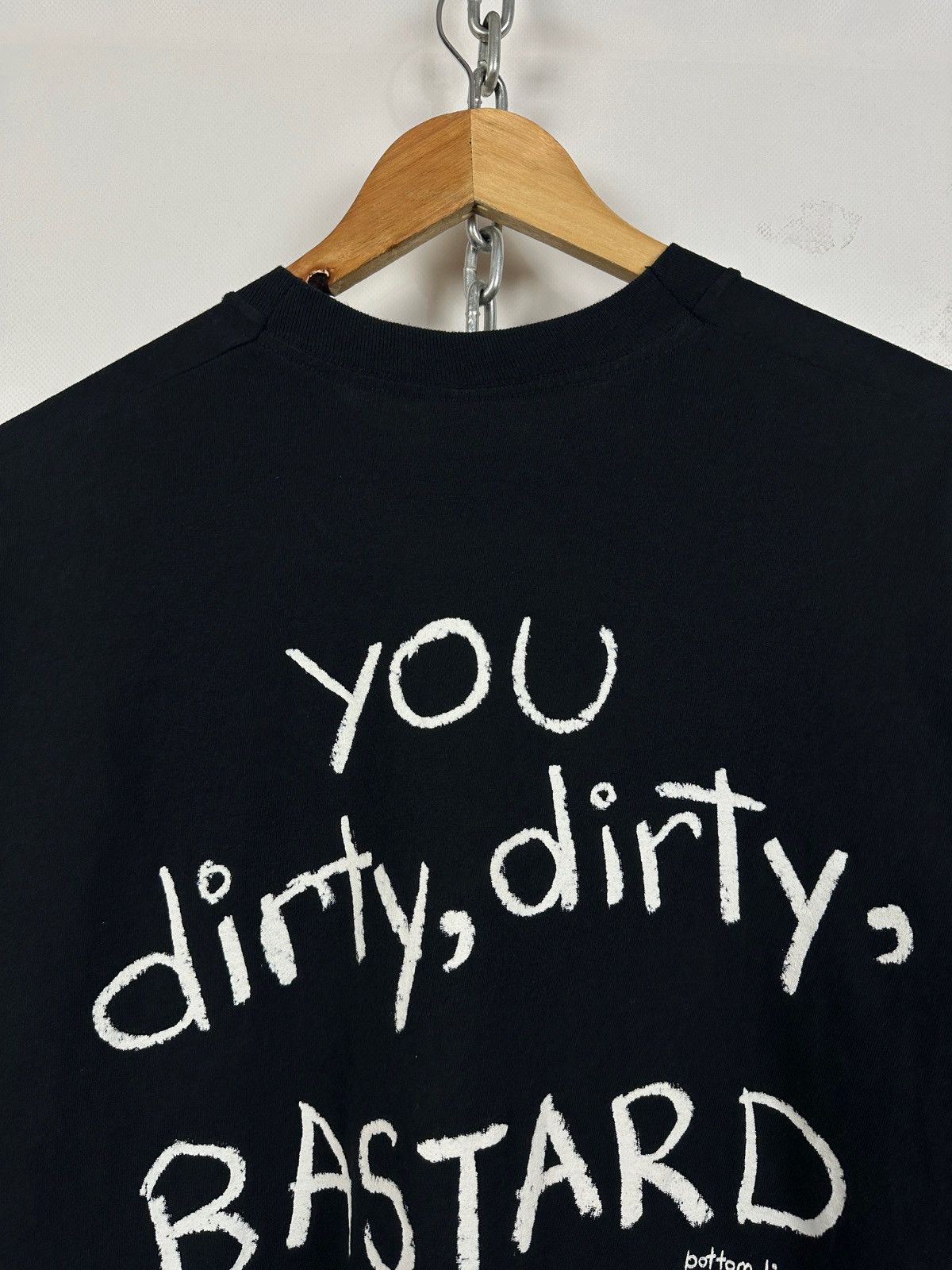 Vintage Vintage Richie + Eddie Are Arseholes Bottom Live T-Shirt Size US XL / EU 56 / 4 - 14 Thumbnail