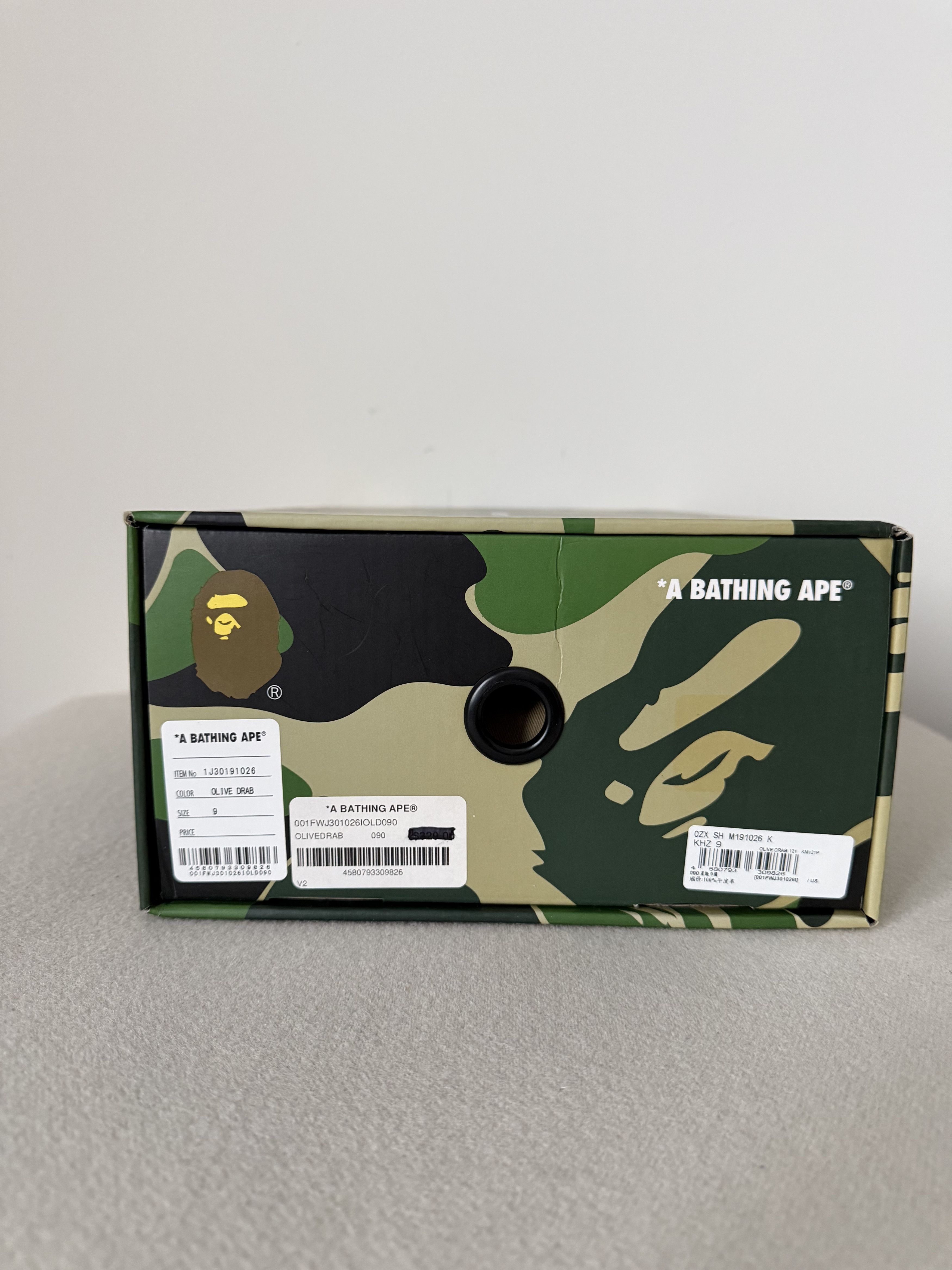 Bape Bape Sk8 Sta Sneakers in Olive Drab Camo Size US 9 / EU 42 - 8 Thumbnail