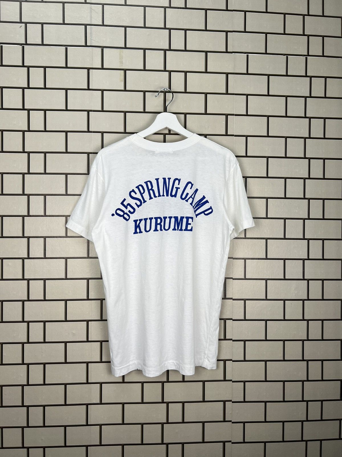 Adidas × Vintage Vintage 80’ Adidas Spring Camp Kurume Tee Size US M / EU 48-50 / 2 - 6 Thumbnail