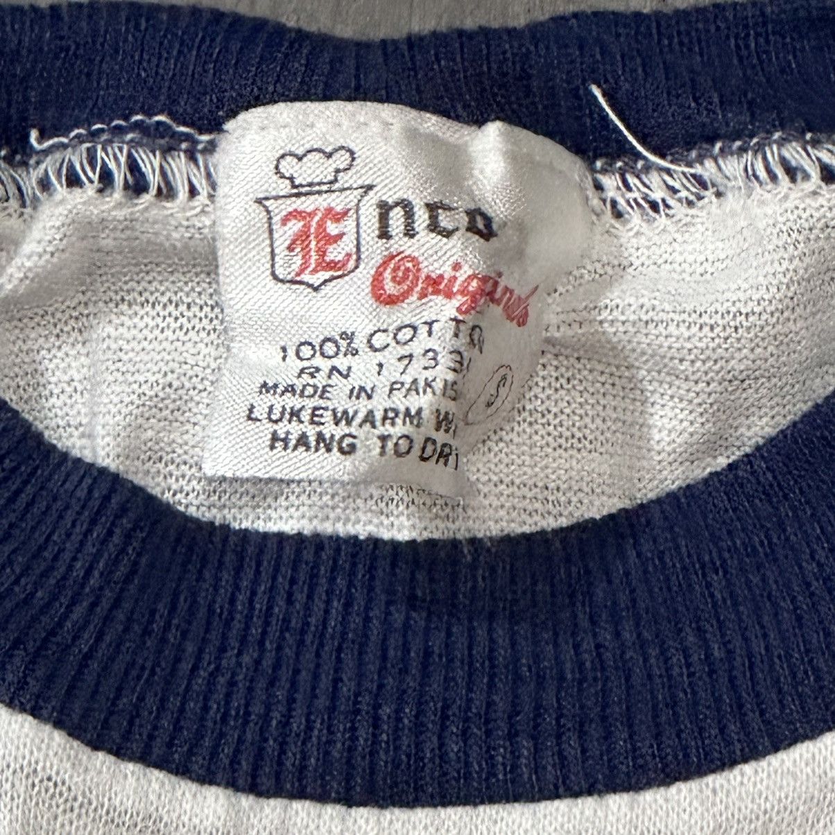 Vintage Vintage single stitch 1970s ringer tshirt alcohol promo Size US S / EU 44-46 / 1 - 5 Thumbnail