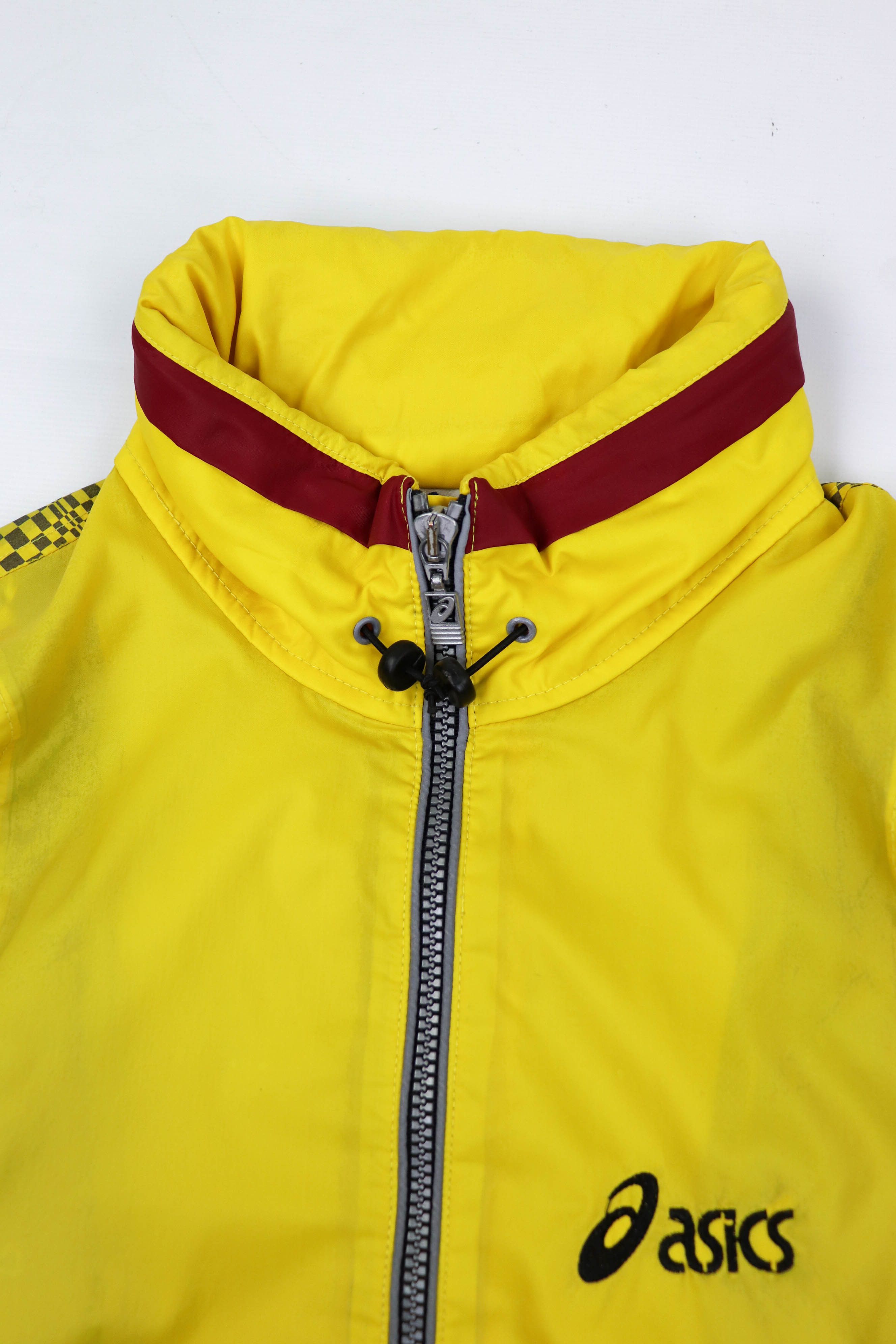 Asics Asics Vintage Reflective 3D Print Track Windbreaker Jacket Size US L / EU 52-54 / 3 - 13 Thumbnail