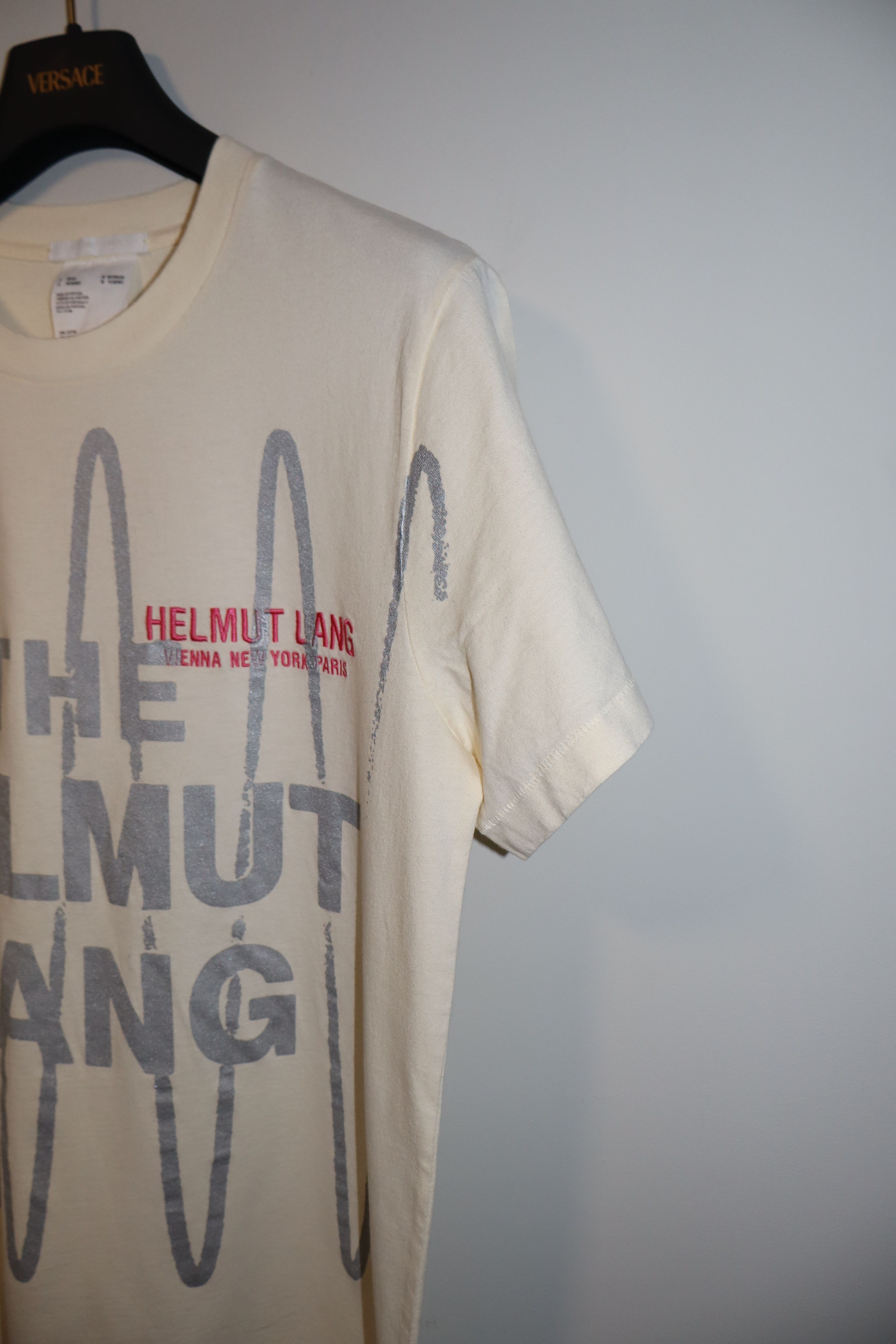 Helmut Lang Helmut lang logo t-shirt Size US S / EU 44-46 / 1 - 2 Thumbnail