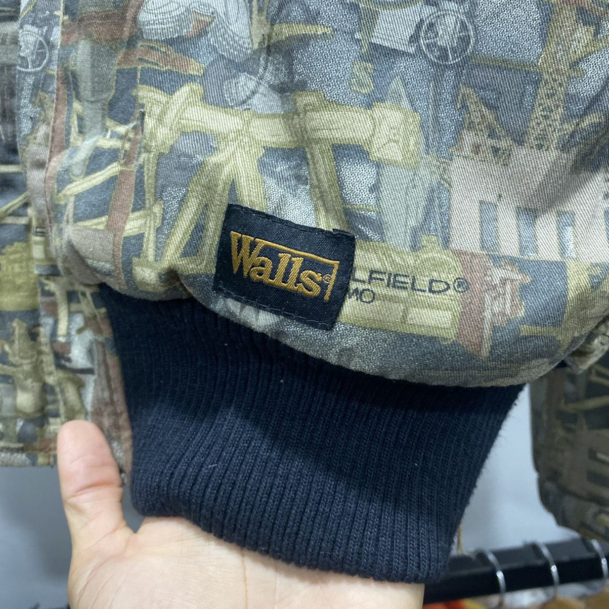Walls Sick☠️ Walls Oilfield Camo Hunting Jacket Winter Realtree 90s Size US L / EU 52-54 / 3 - 6 Thumbnail