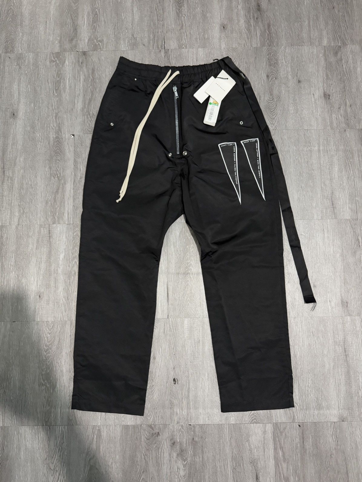 Rick Owens × Rick Owens Drkshdw Rick Owens Drkshdw Geth Bela Pants Black Size US 31 - 4 Thumbnail