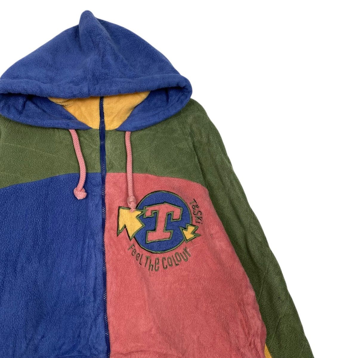 Sports Specialties × Vintage T&ski colour block zipper hoodie Size US M / EU 48-50 / 2 - 5 Thumbnail