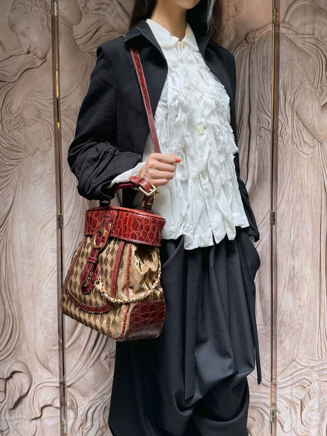 Other Corto Meltedo Vintage Flap Crossbody Handbag Size ONE SIZE - 8 Thumbnail
