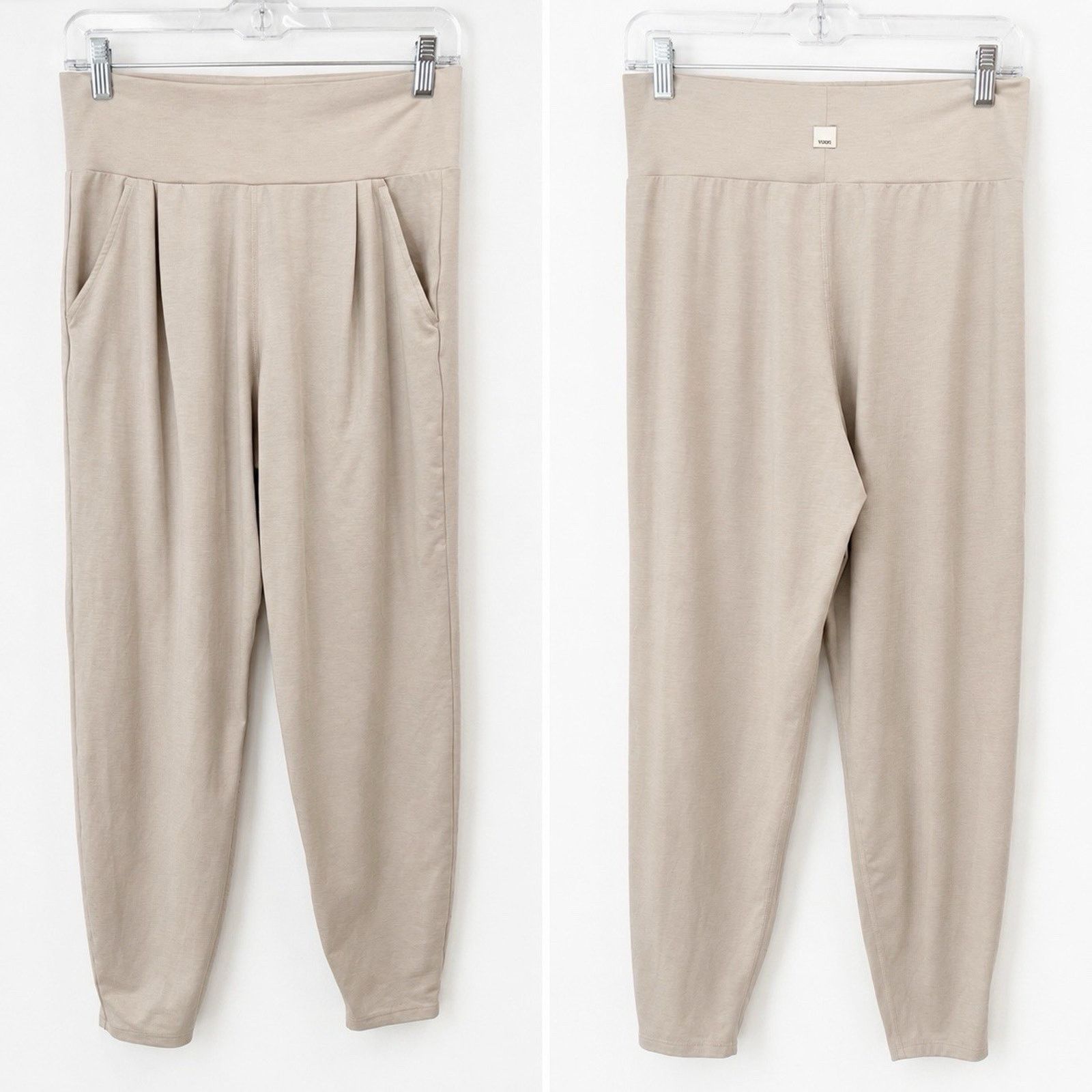 Vuori Vuori Lux At Ease (M) Joggers Ecru High Rise Harem Size 30" / US 8 / IT 44 - 1 Thumbnail