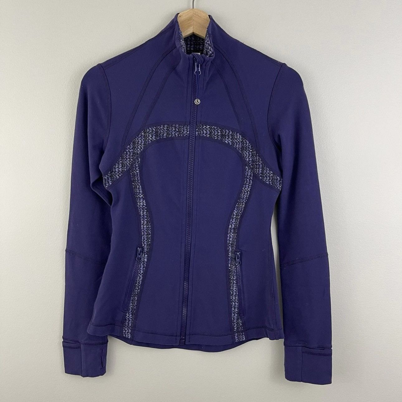 Lululemon LULULEMON Dense Purple Ziggy Wee Caspian Define Jacket Size M / US 6-8 / IT 42-44 - 3 Thumbnail