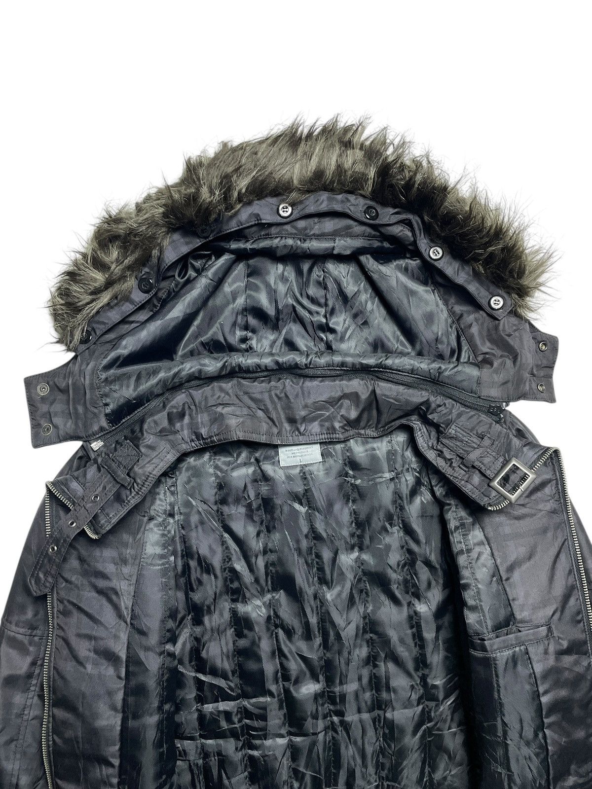 14th Addiction 2000’s Louis Chavlon - Vkei Style Puffer Fur Jacket Size US L / EU 52-54 / 3 - 3 Thumbnail