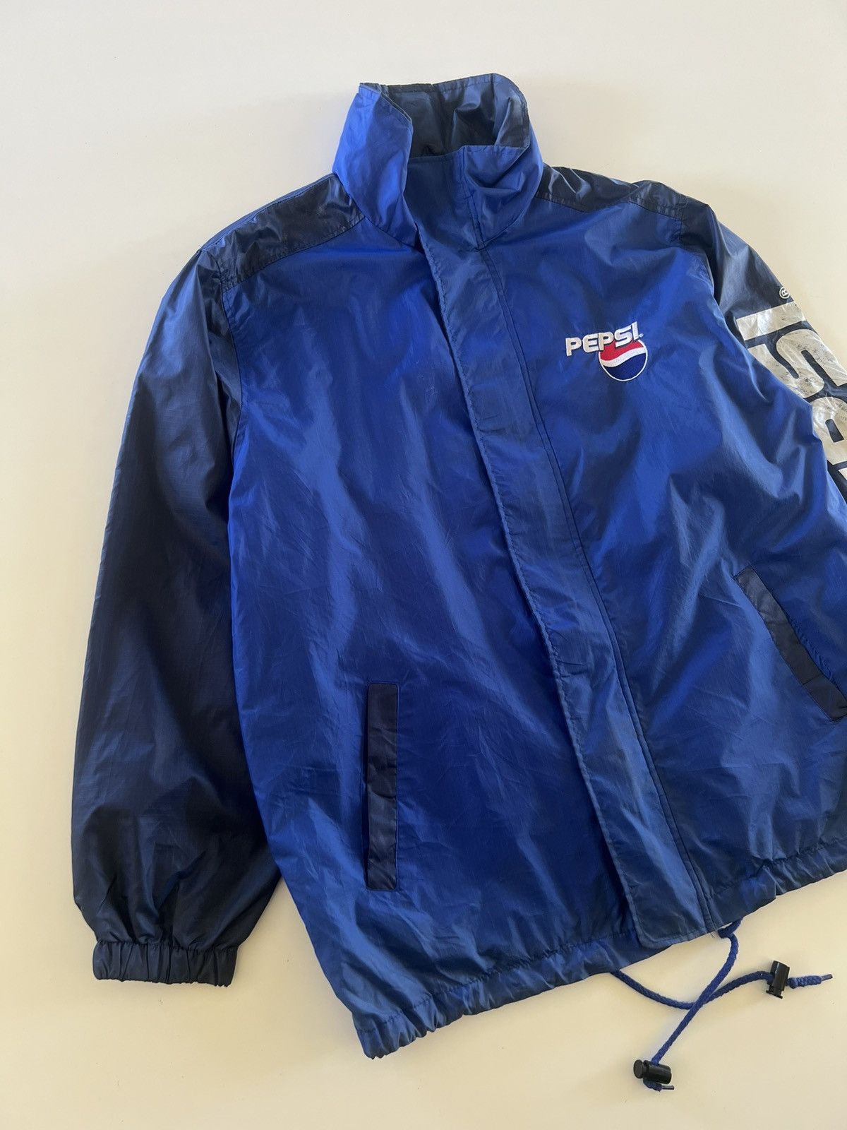 Vintage Vintage Pepsi Windbreaker Size US XL / EU 56 / 4 - 2 Thumbnail