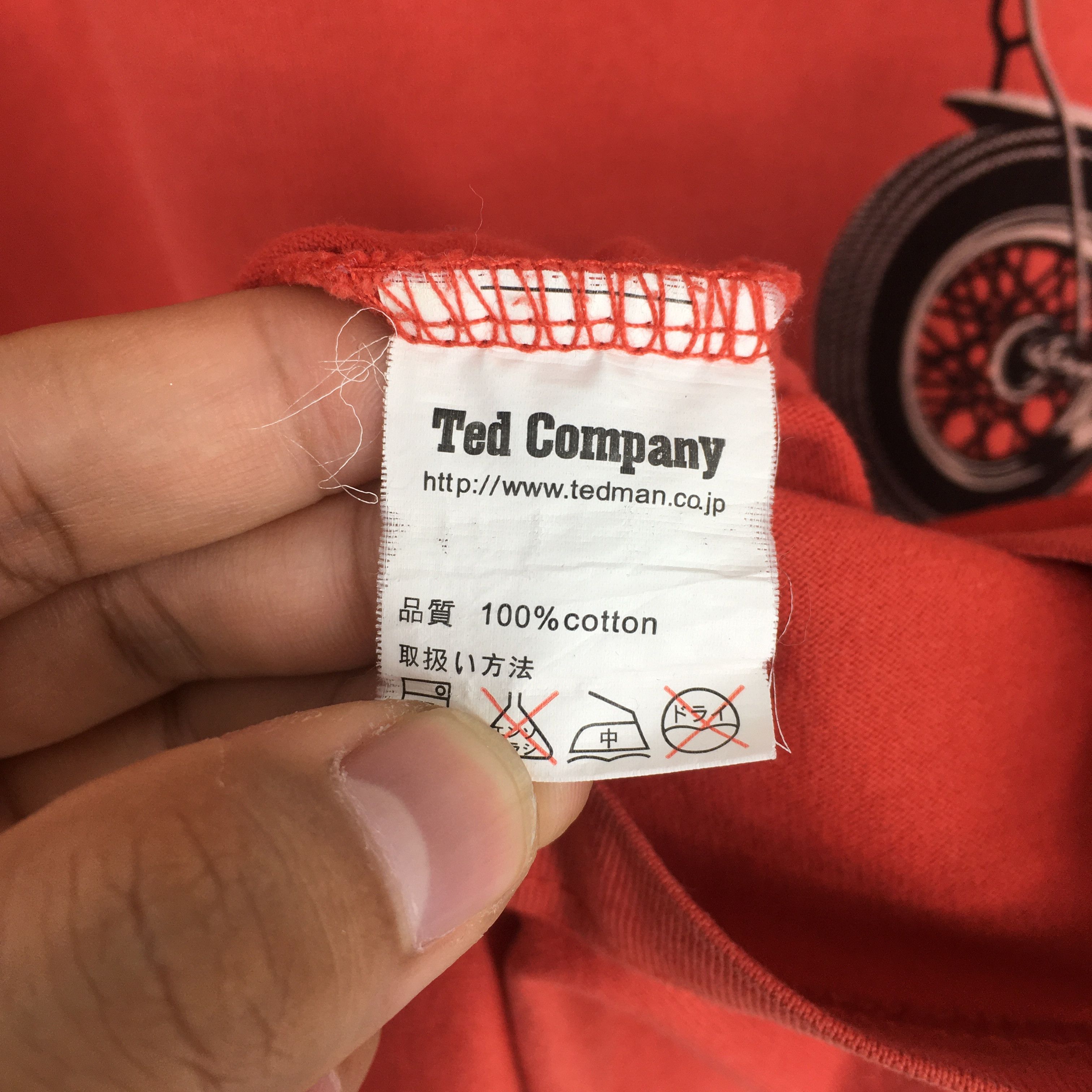 Other Ted Company Angry Teddy Red Devil M.C. Bikers T shirt S Size US S / EU 44-46 / 1 - 6 Thumbnail