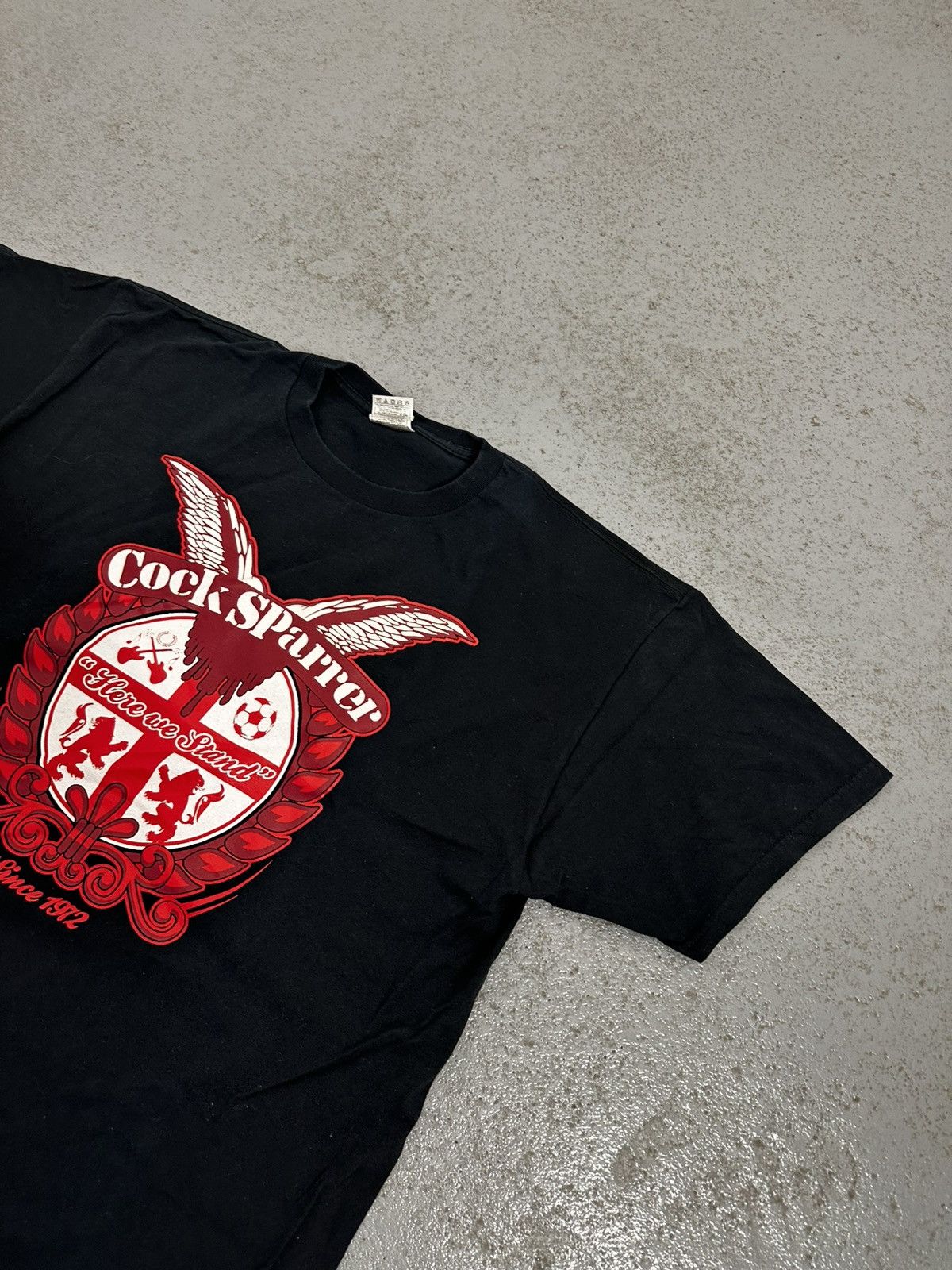 Band Tees Vintage 2007 Cock Sparrer Here We Stand Rock T-Shirt Size US XL / EU 56 / 4 - 5 Thumbnail