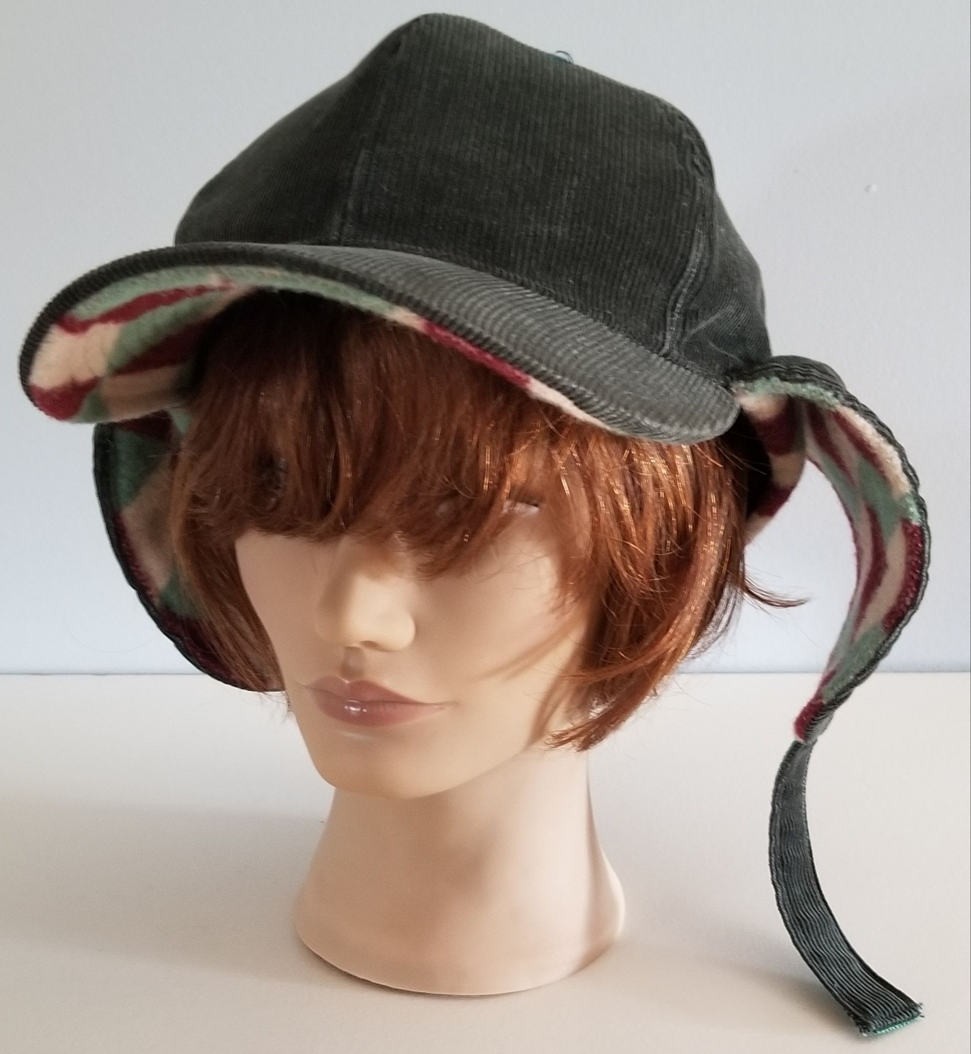 Facetasm FACETASM Corduroy Kapital Chrome Trapper Cap Hat Size ONE SIZE - 3 Thumbnail