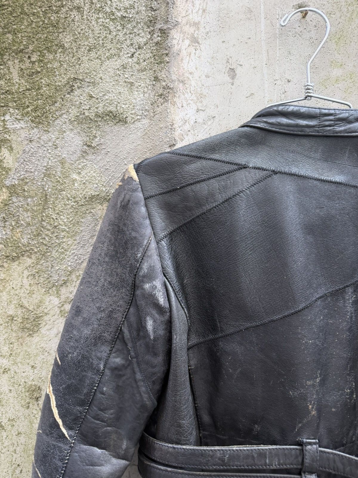 Dirk Bikkembergs FW02 Dirk Bikkembergs Runway Bondage Leather Jacket Size US XS / EU 42 / 0 - 12 Thumbnail