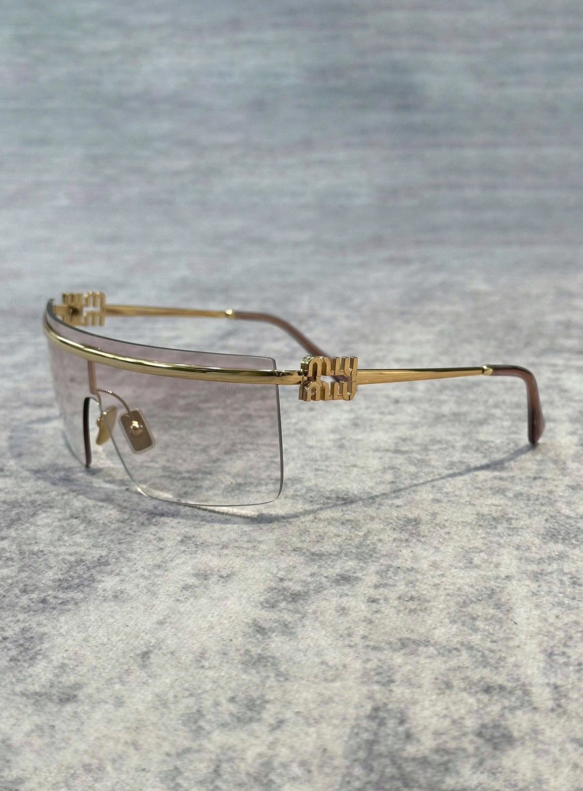 Miu Miu Miu Miu MU 50ZS 5AK80D Sunglasse Size ONE SIZE - 1 Thumbnail