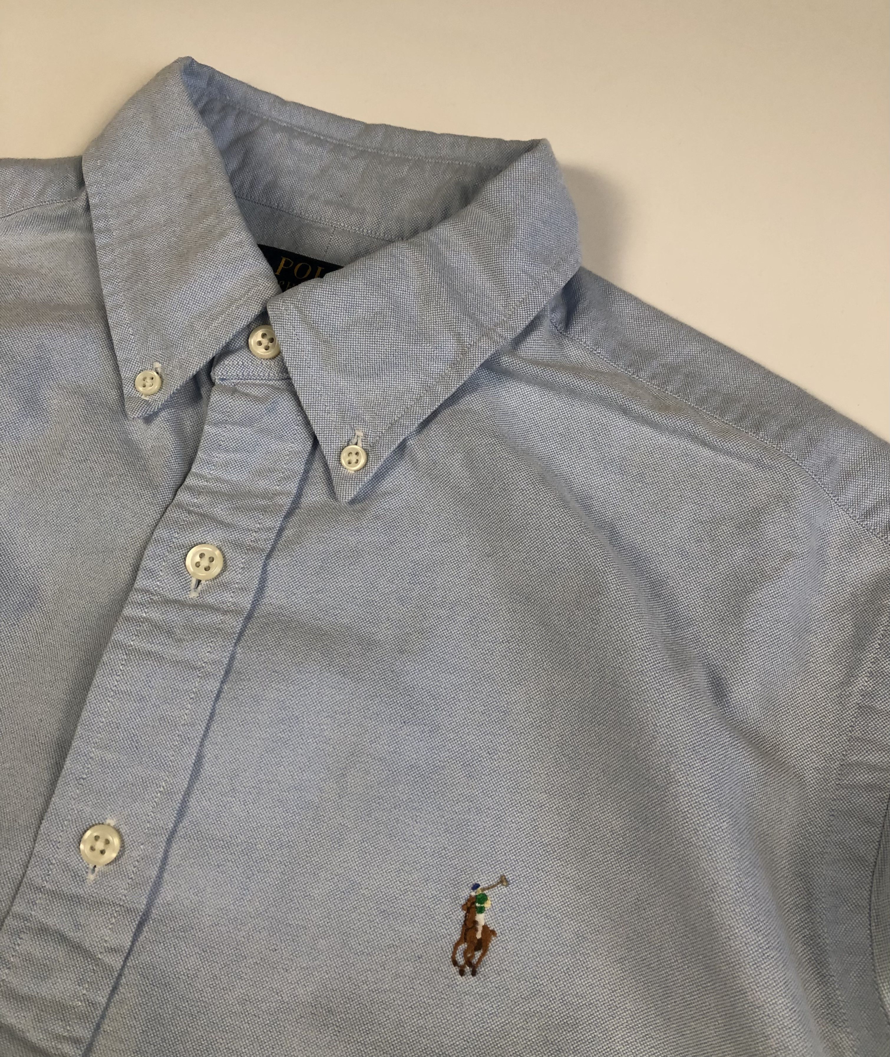 Ralph Lauren Ralph Lauren Classic Fit Oxford Shirt Size US L / EU 52-54 / 3 - 3 Thumbnail