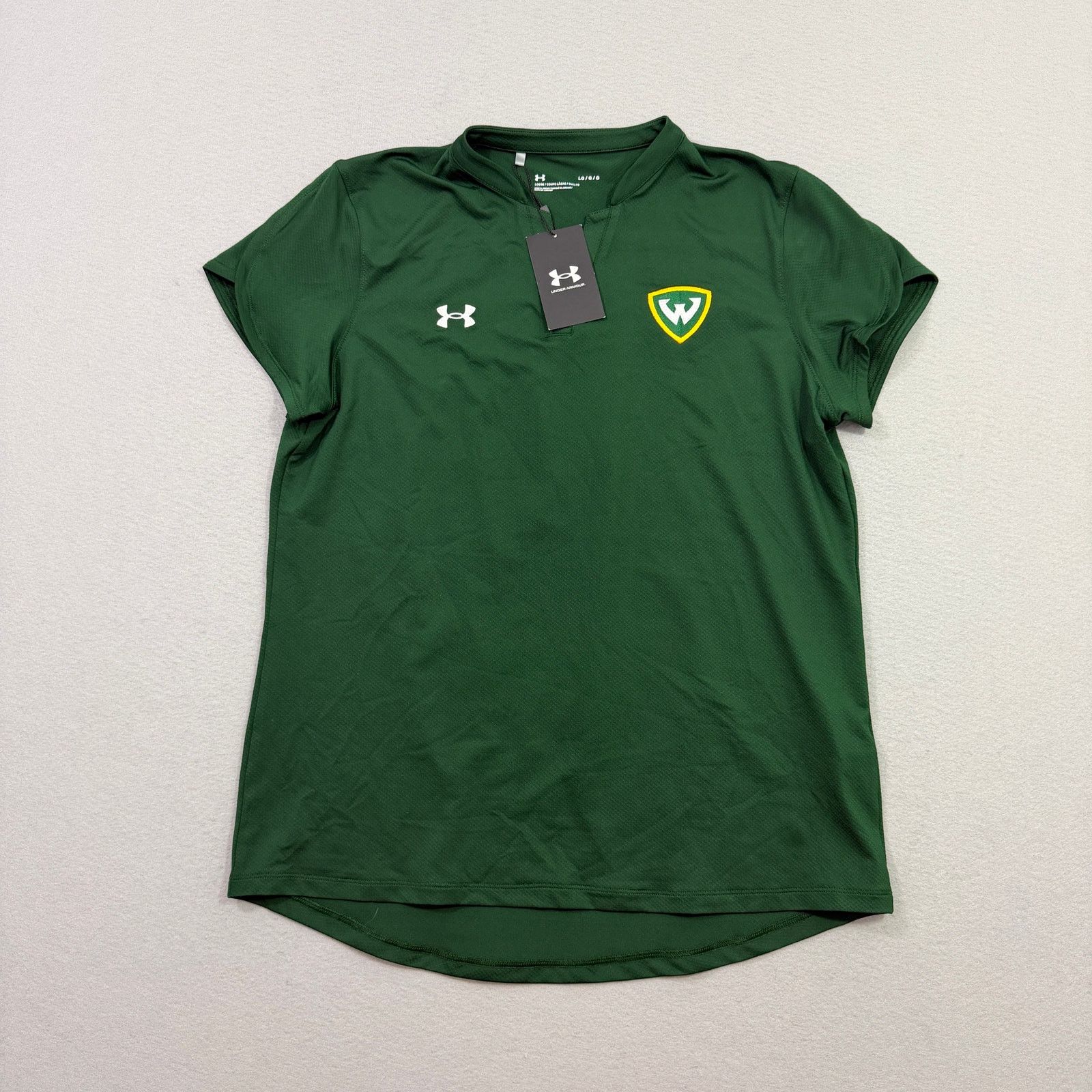Under Armour Under Armour Wayne State Warriors Team Polo Shirt Large NEW Size L / US 10 / IT 46 - 1 Thumbnail