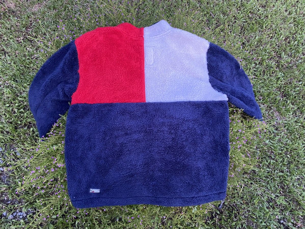Tommy Hilfiger Tommy Hilfiger Anorak Halfzip Deep Pile Fleece Size US XL / EU 56 / 4 - 5 Thumbnail