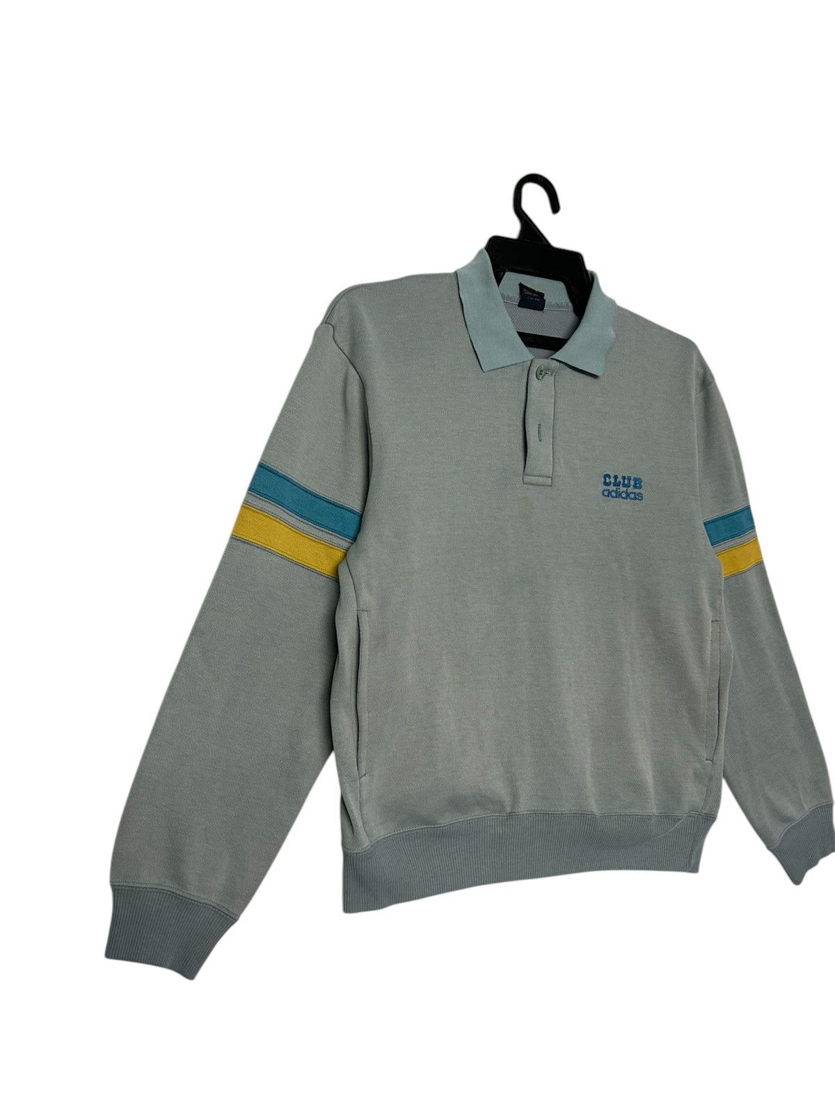 Adidas × Vintage 🔥FINAL DROP🔥VINTAGE ADIDAS CLUB HALF BUTTON Size US M / EU 48-50 / 2 - 3 Thumbnail