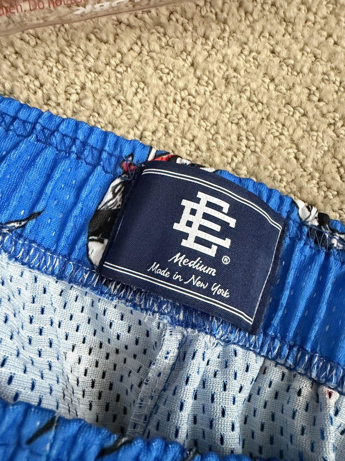 Matty Boy MEDIUM Eric Emanuel Matty Boy BLUE Mesh SHIPS ASAP BRAND NEW Size US 32 / EU 48 - 7 Thumbnail