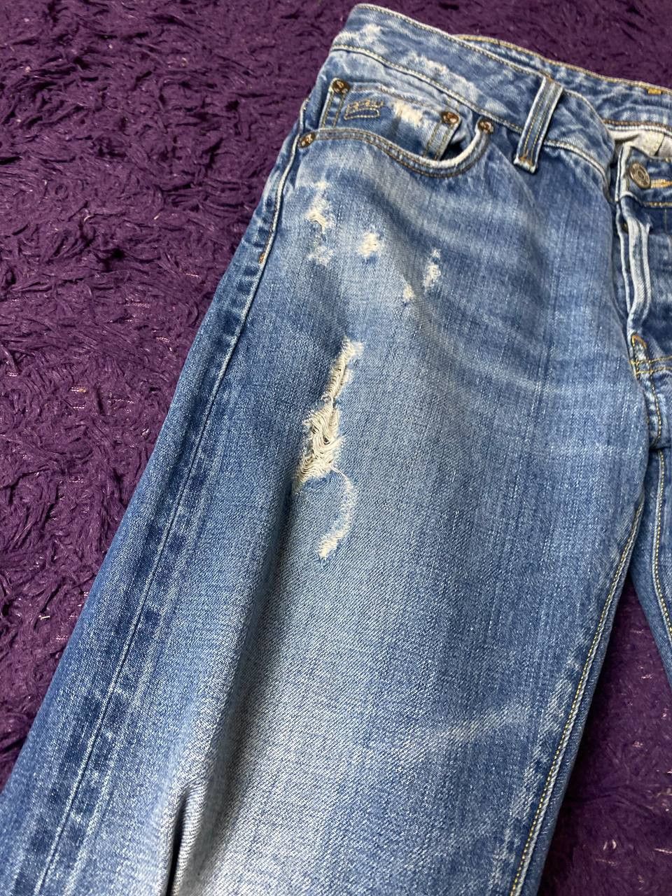 G-Star G-Star Raw distressed Jeans 3301 Y2K logo vintage streetwear Size US 32 / EU 48 - 9 Thumbnail