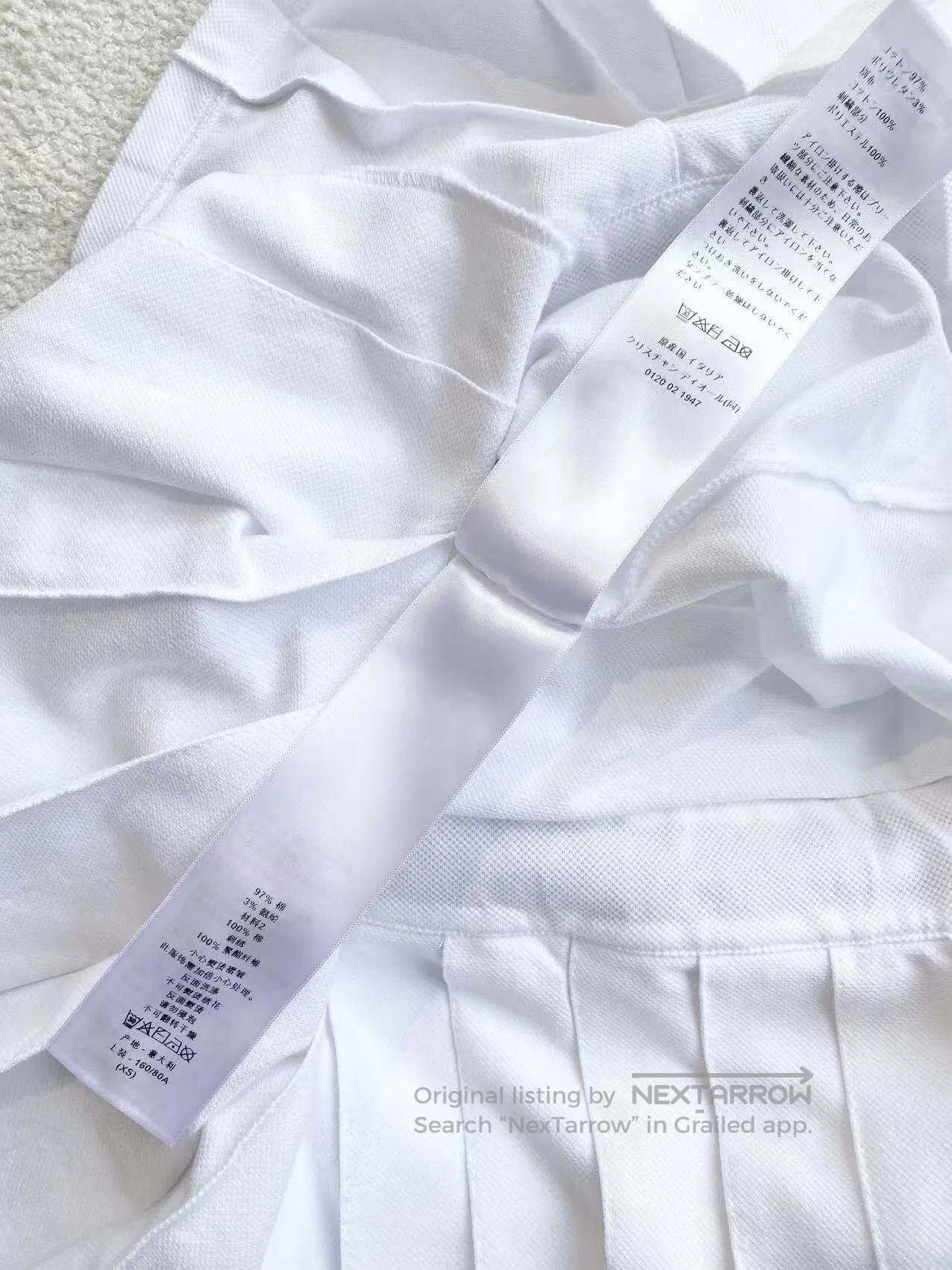 Dior Dior 25ss Polo neck short sleeve dress| Size XS / US 0-2 / IT 36-38 - 5 Thumbnail