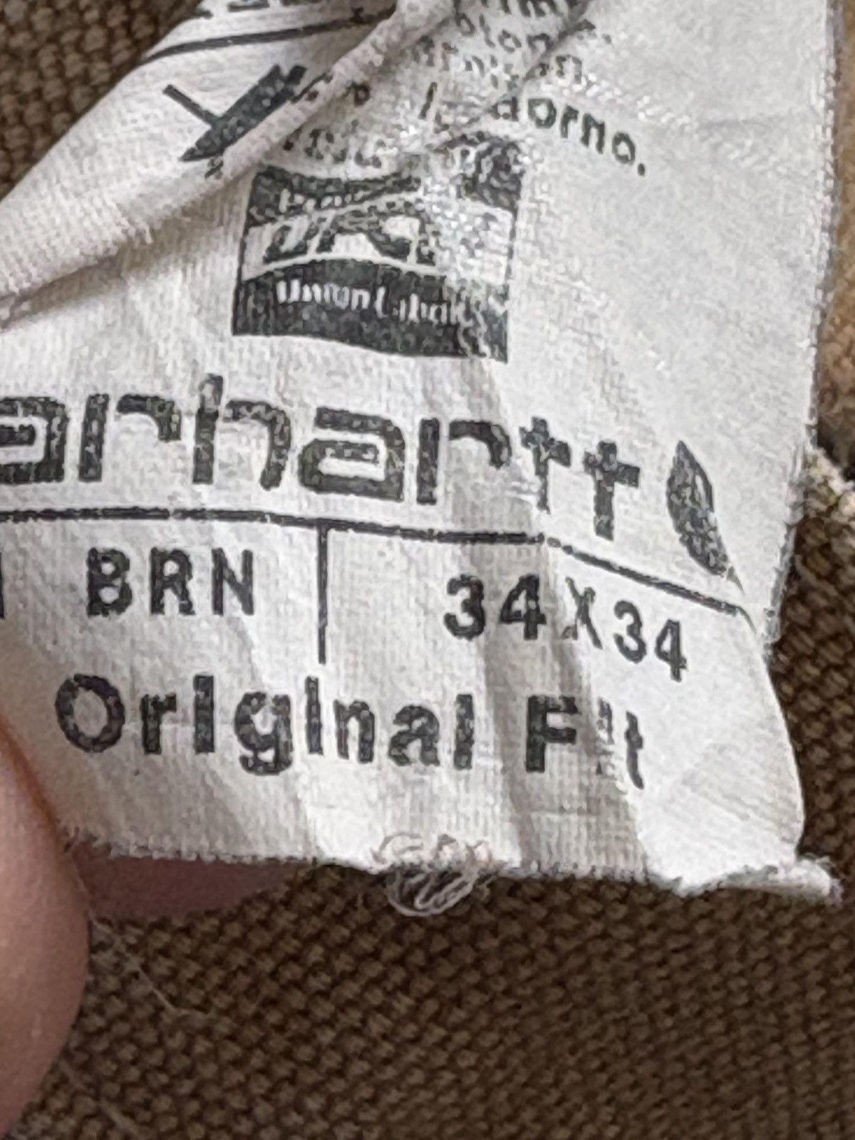 Carhartt Vintage Carhartt Double Knees Size US 34 / EU 50 - 8 Thumbnail