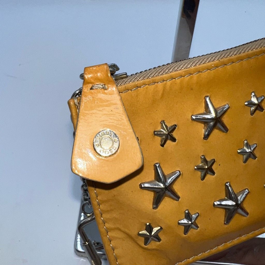 Jimmy Choo Jimmy Choo Full Inclusion Yellow Patent Key Chain Pouch Size ONE SIZE - 2 Thumbnail