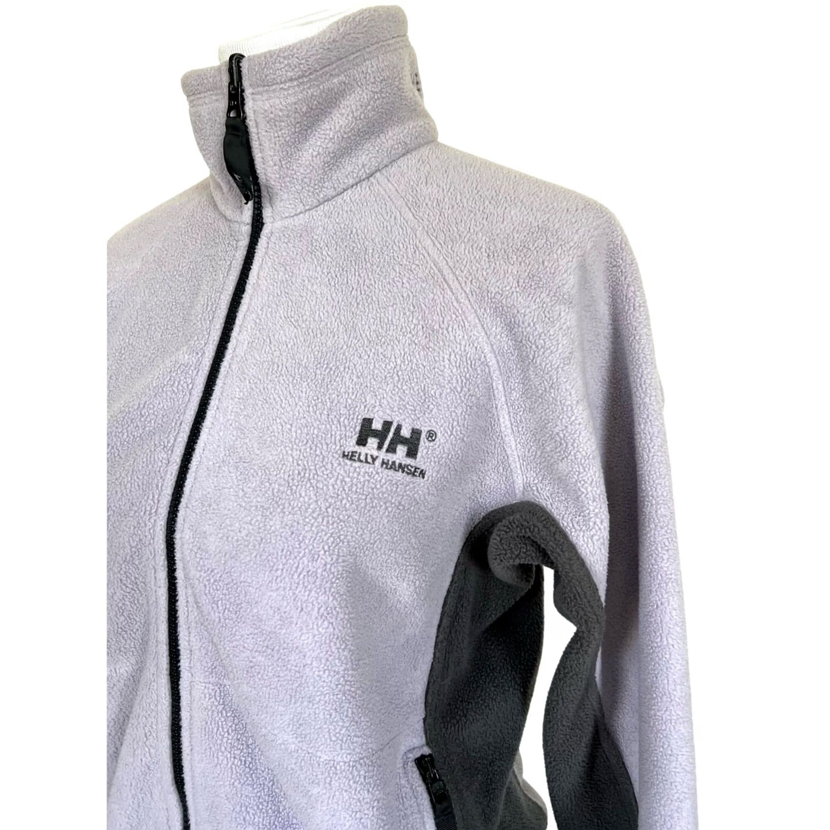 Helly Hansen VINTAGE HELLY HANSEN Women's Fleece Jacket Lavender Light Purple Full Zip XS Size XS / US 0-2 / IT 36-38 - 3 Thumbnail