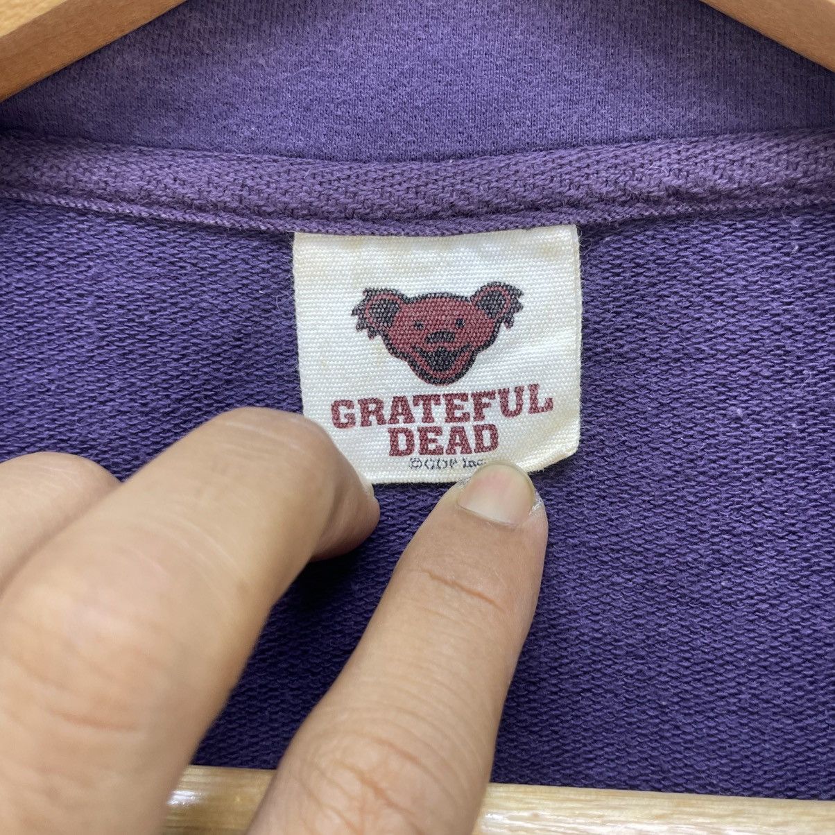 Grateful Dead 💥Vintage Grateful Dead Zip Up Sweater Jacket Size M / US 6-8 / IT 42-44 - 8 Thumbnail