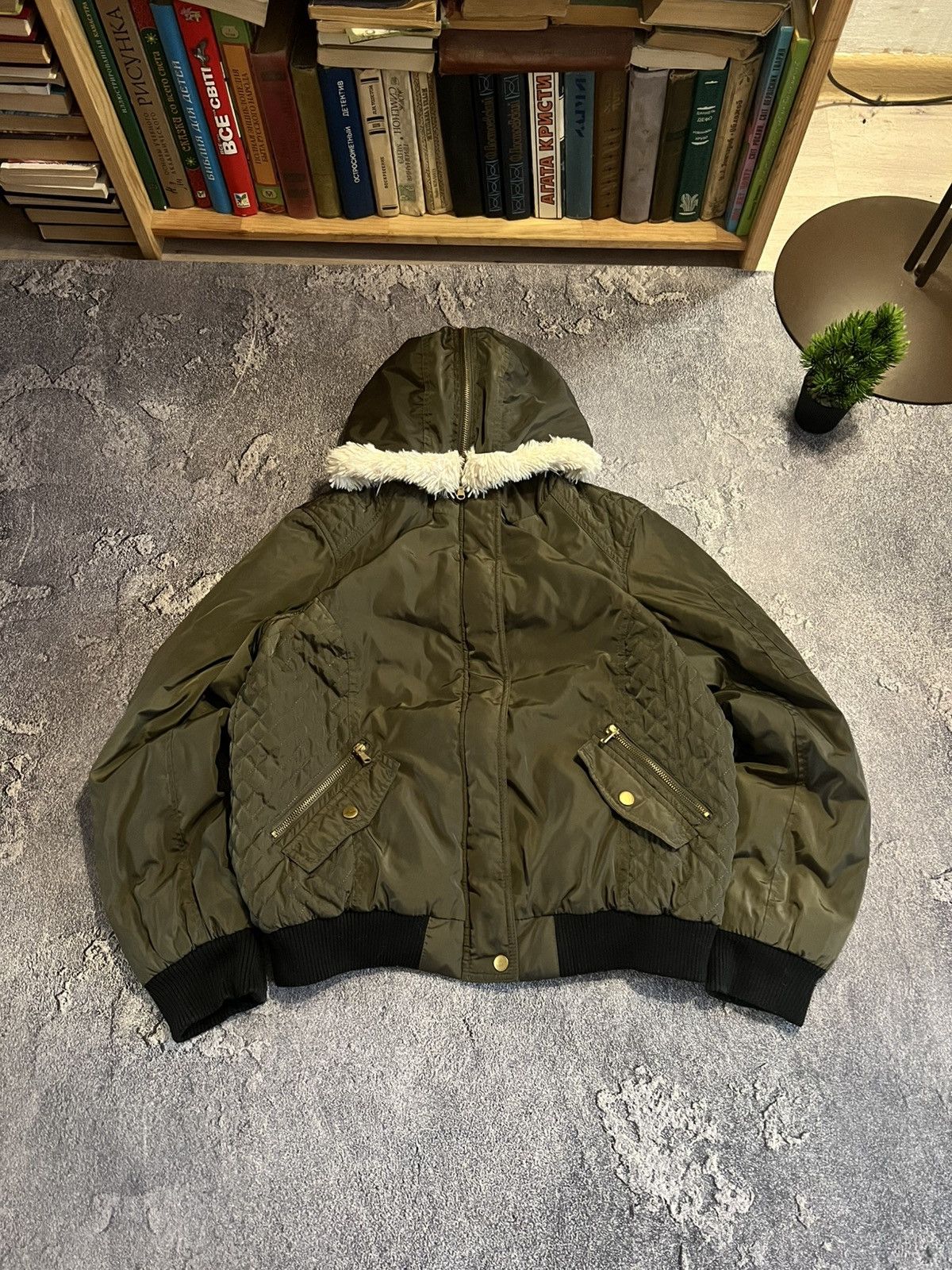 Vintage CRAZY vintage IfSixWasNine style bomber jacket Japanese Y2K Size US L / EU 52-54 / 3 - 1 Thumbnail